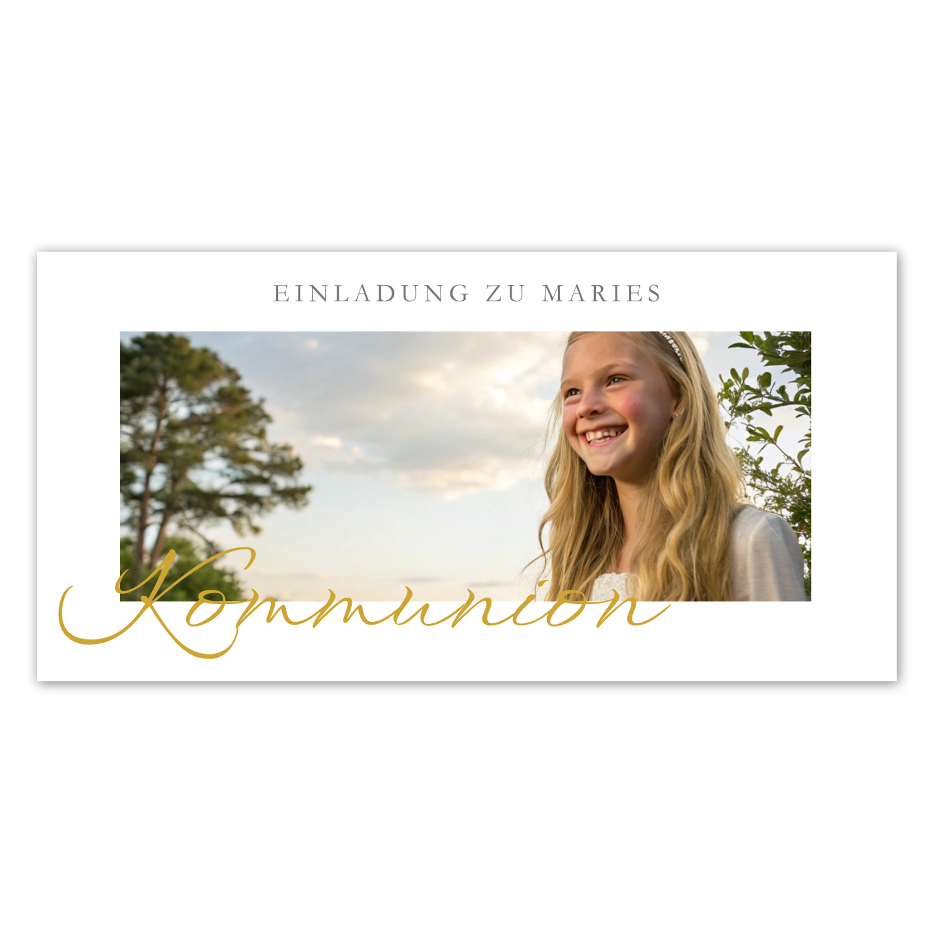 Kommunionseinladung