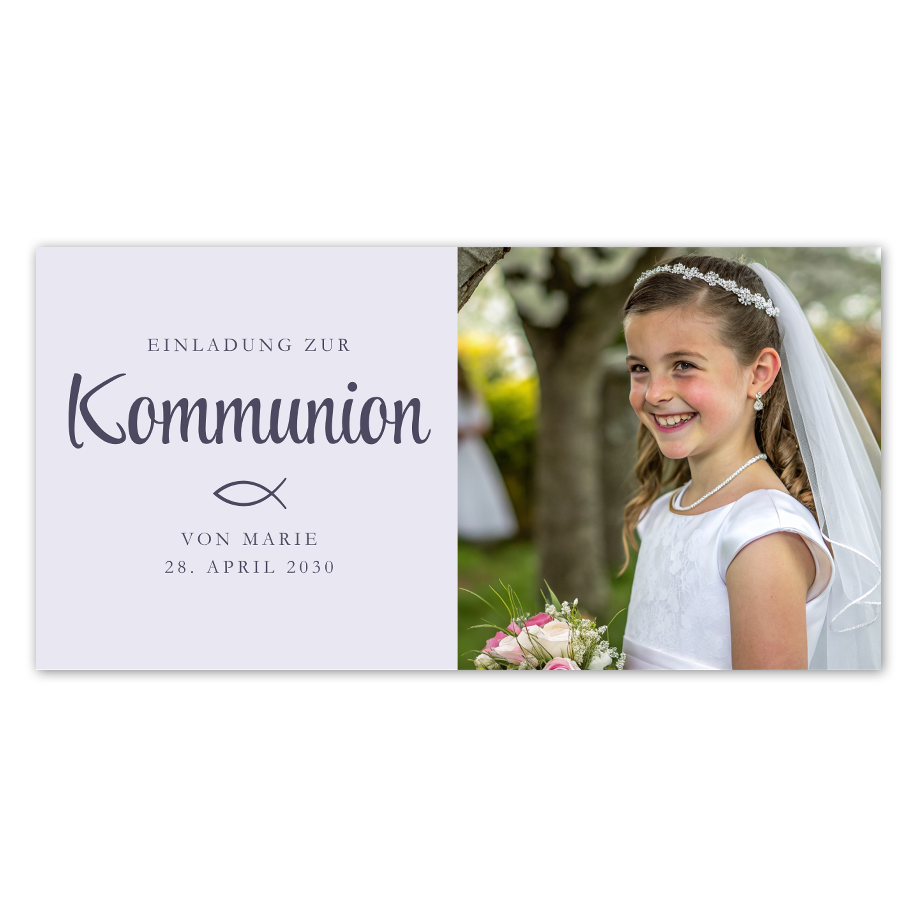 Kommunionseinladung