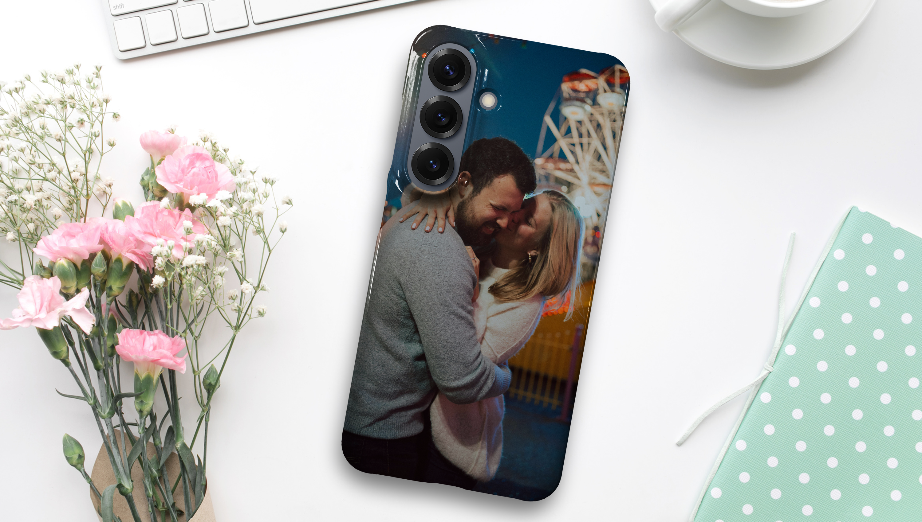 Deine Samsung Galaxy S25 Hülle mit Foto, Namen oder Wunschtext