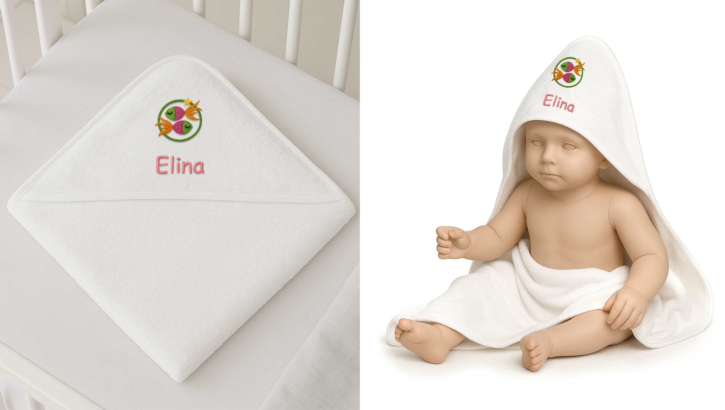 Babygeschenke mit Namen oder Foto personalisiert