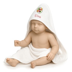 Baby-Handtuch besticken