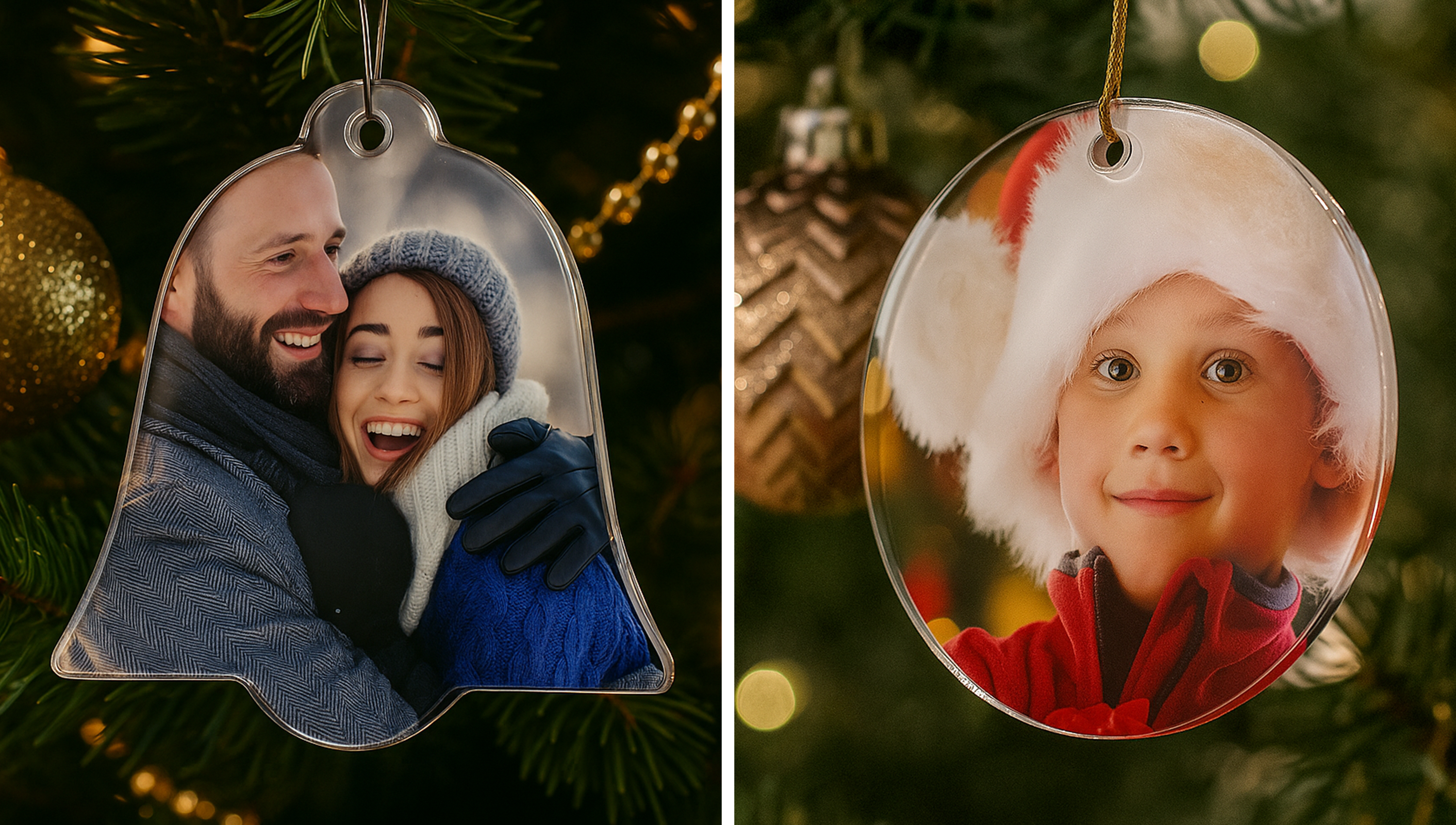 So werden deine Weihnachtsanhänger personalisiert