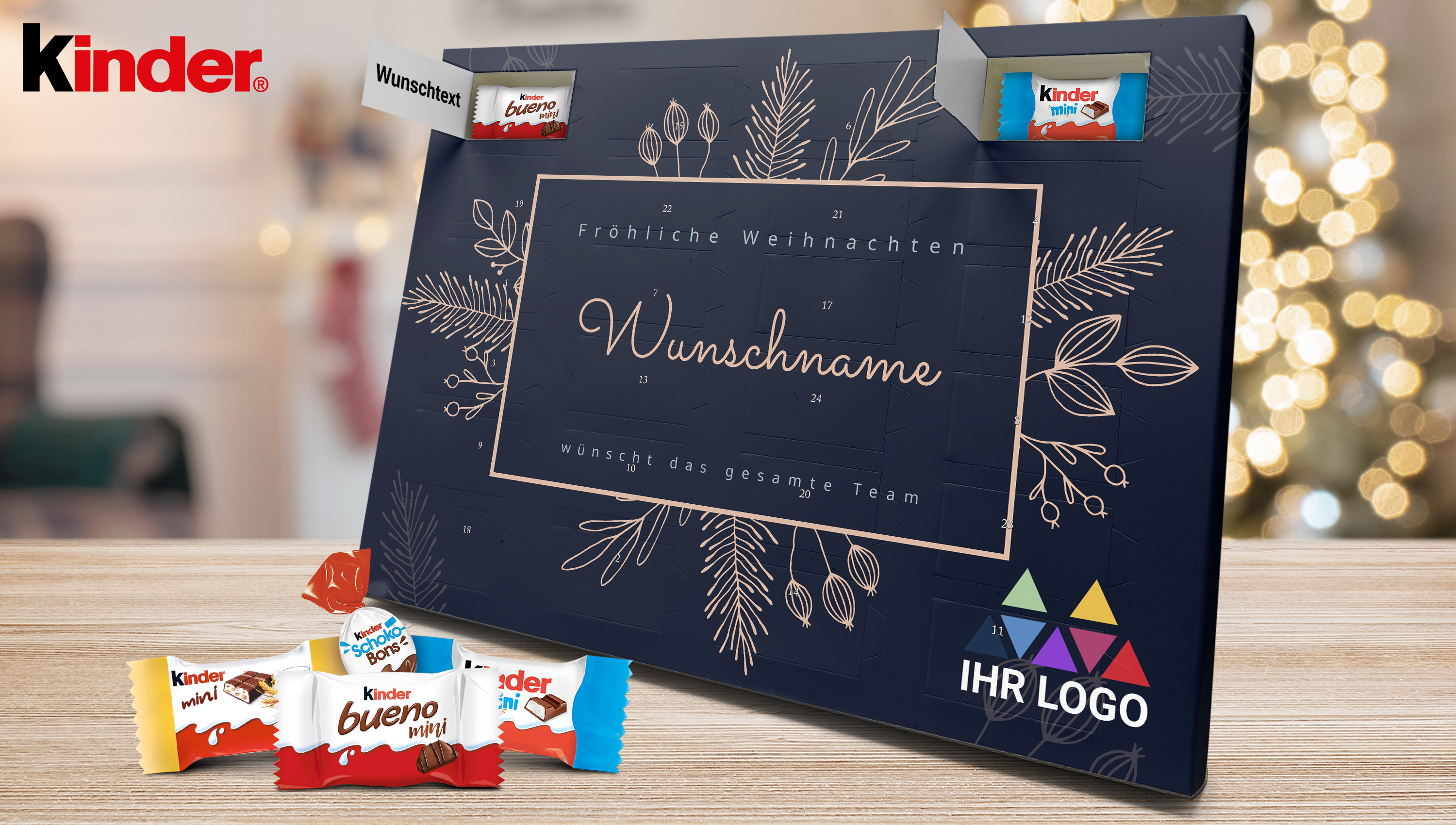 Adventskalender im Corporate Design: Individualität, die begeistert