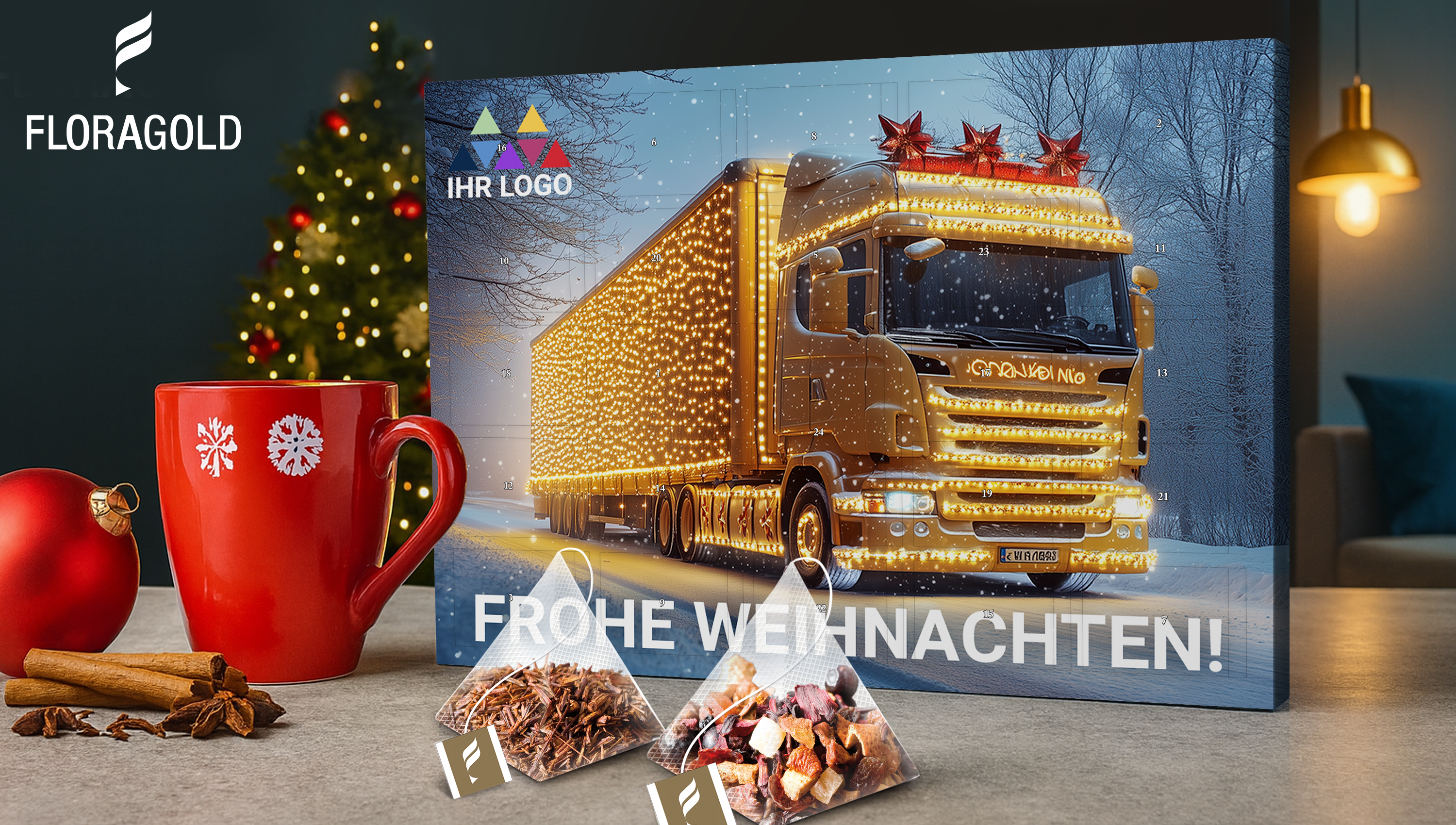 Adventskalender bedrucken: Schnell, flexibel und hochwertig