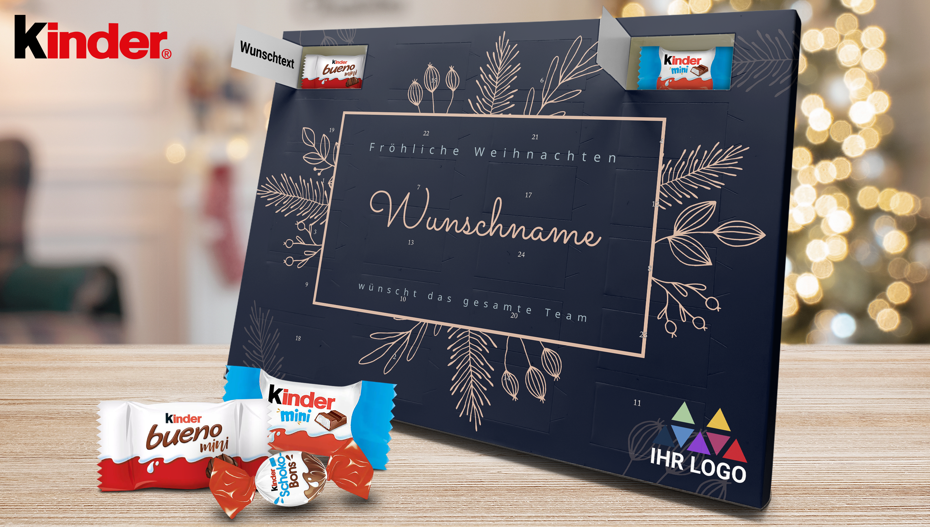 Adventskalender im Corporate Design - Individualität, die begeistert!