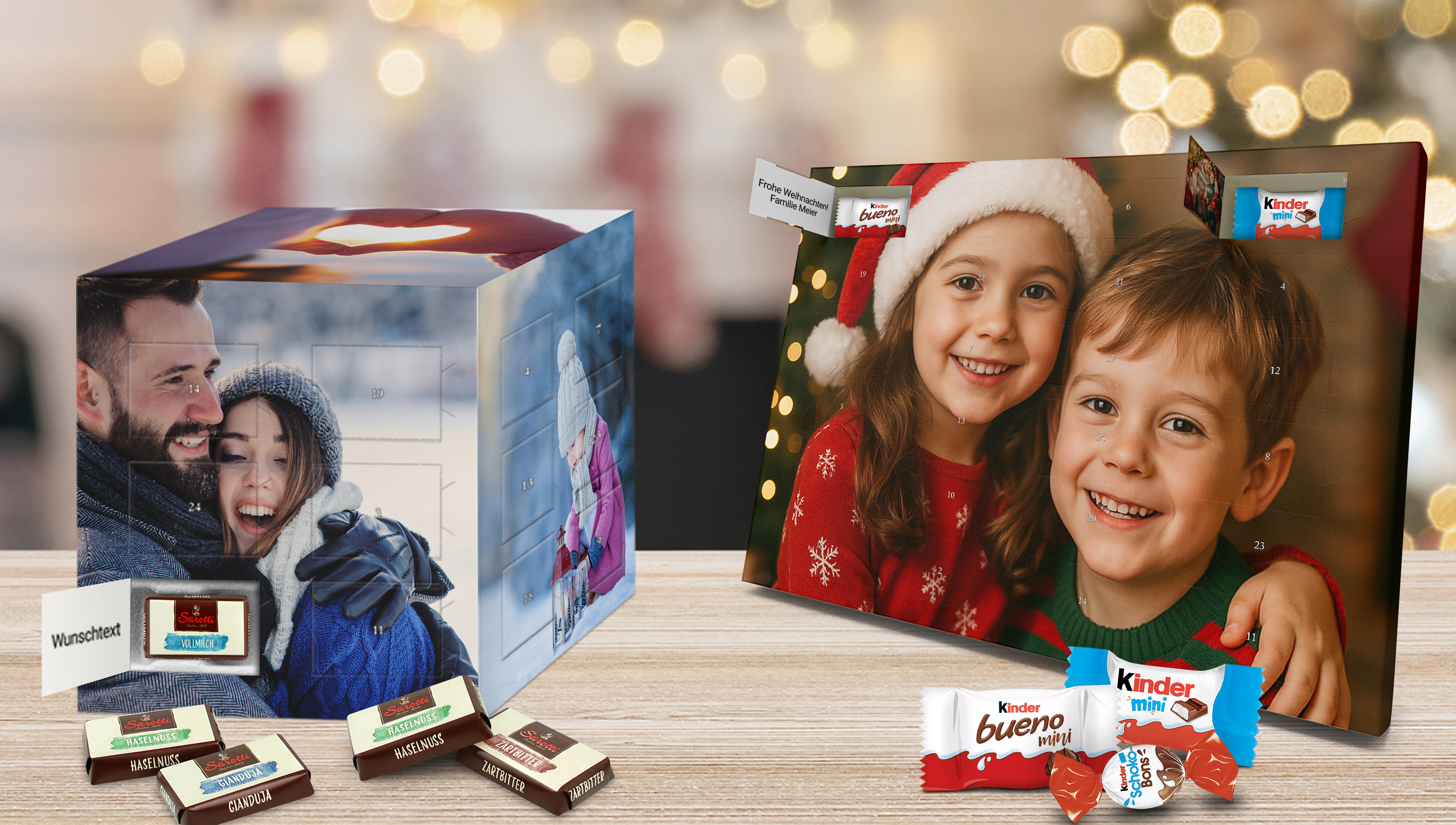 Weihnachtsmarketing: Persönliche Adventskalender für Unternehmen