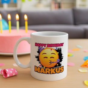 Smiley-Tasse
