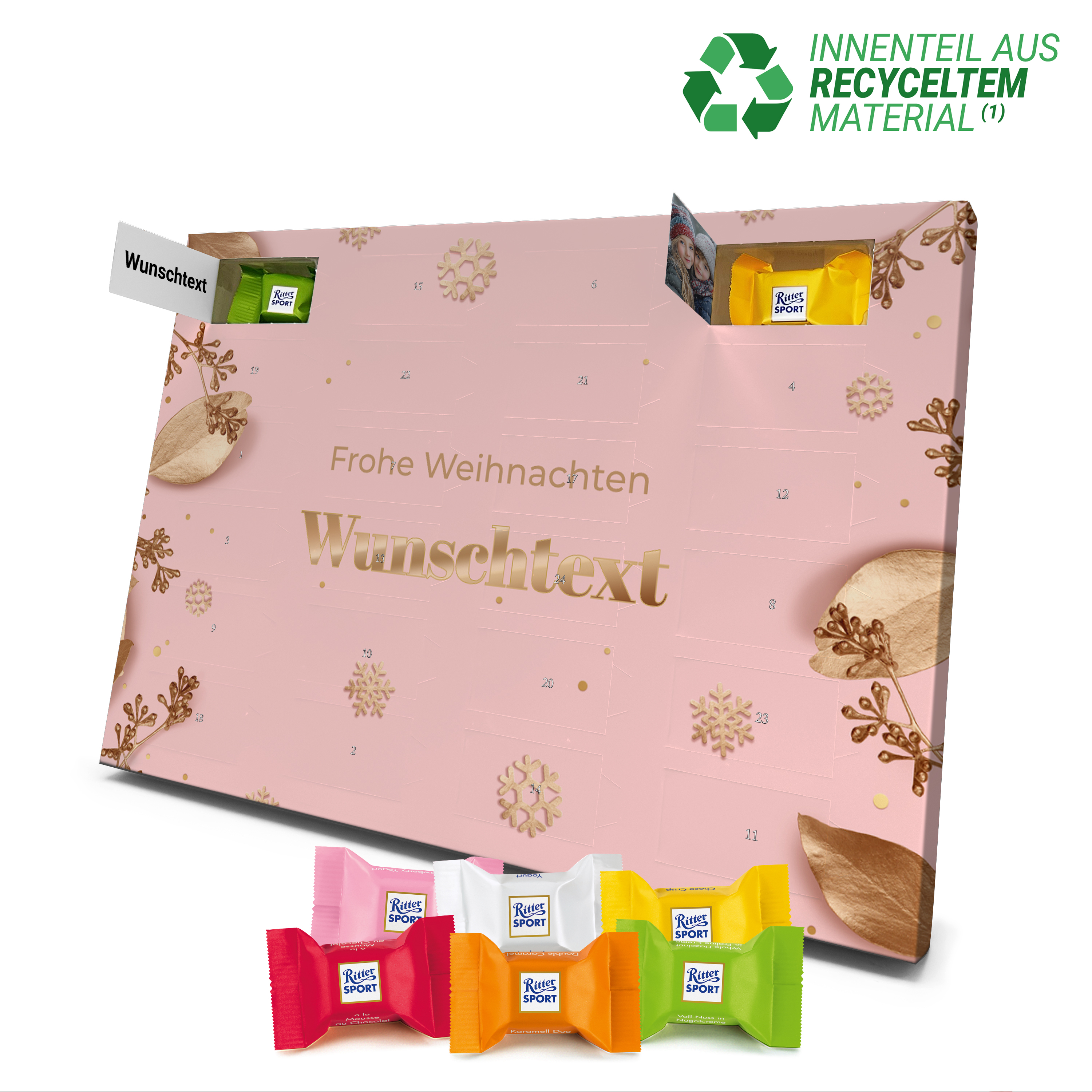 Namens-Adventskalender Ritter Sport