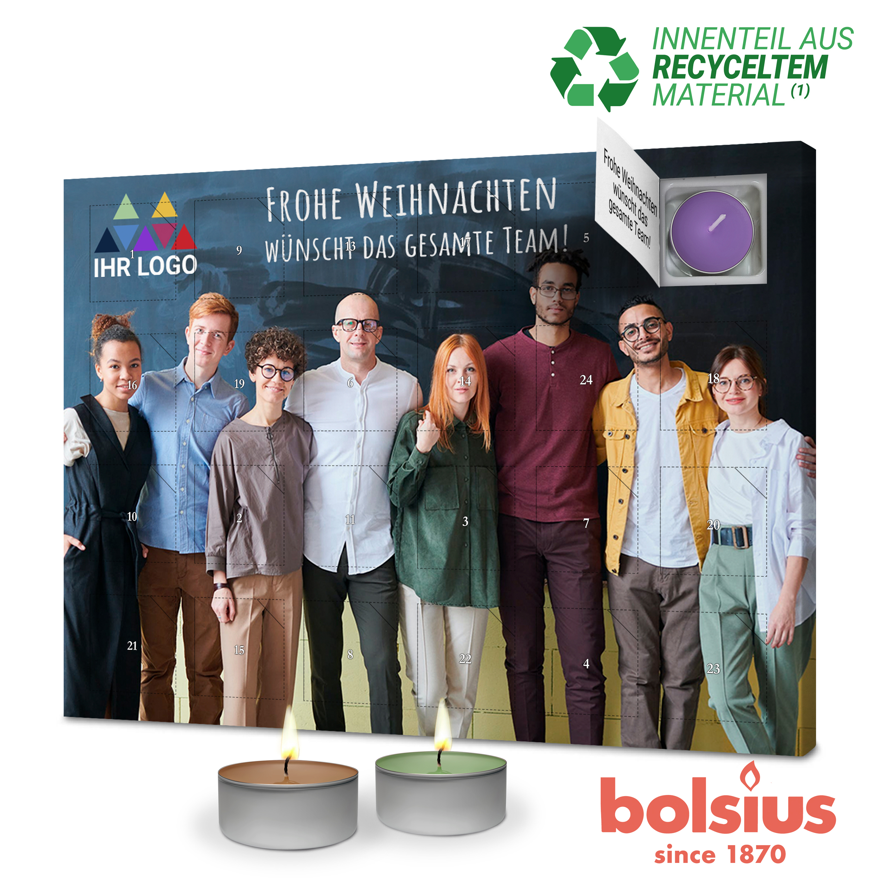 Duftkerzen-Adventskalender