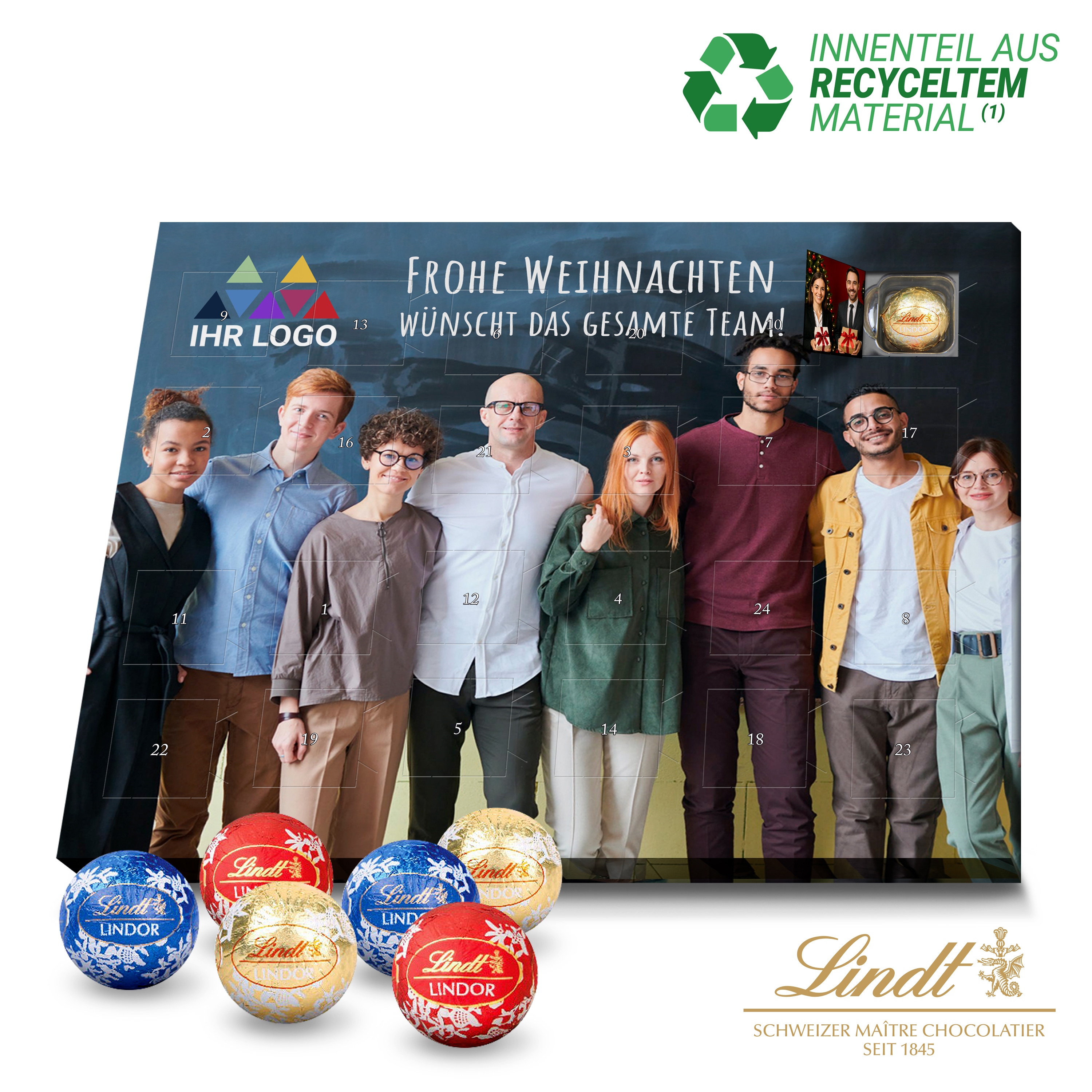 Adventskalender "Lindt LINDOR"