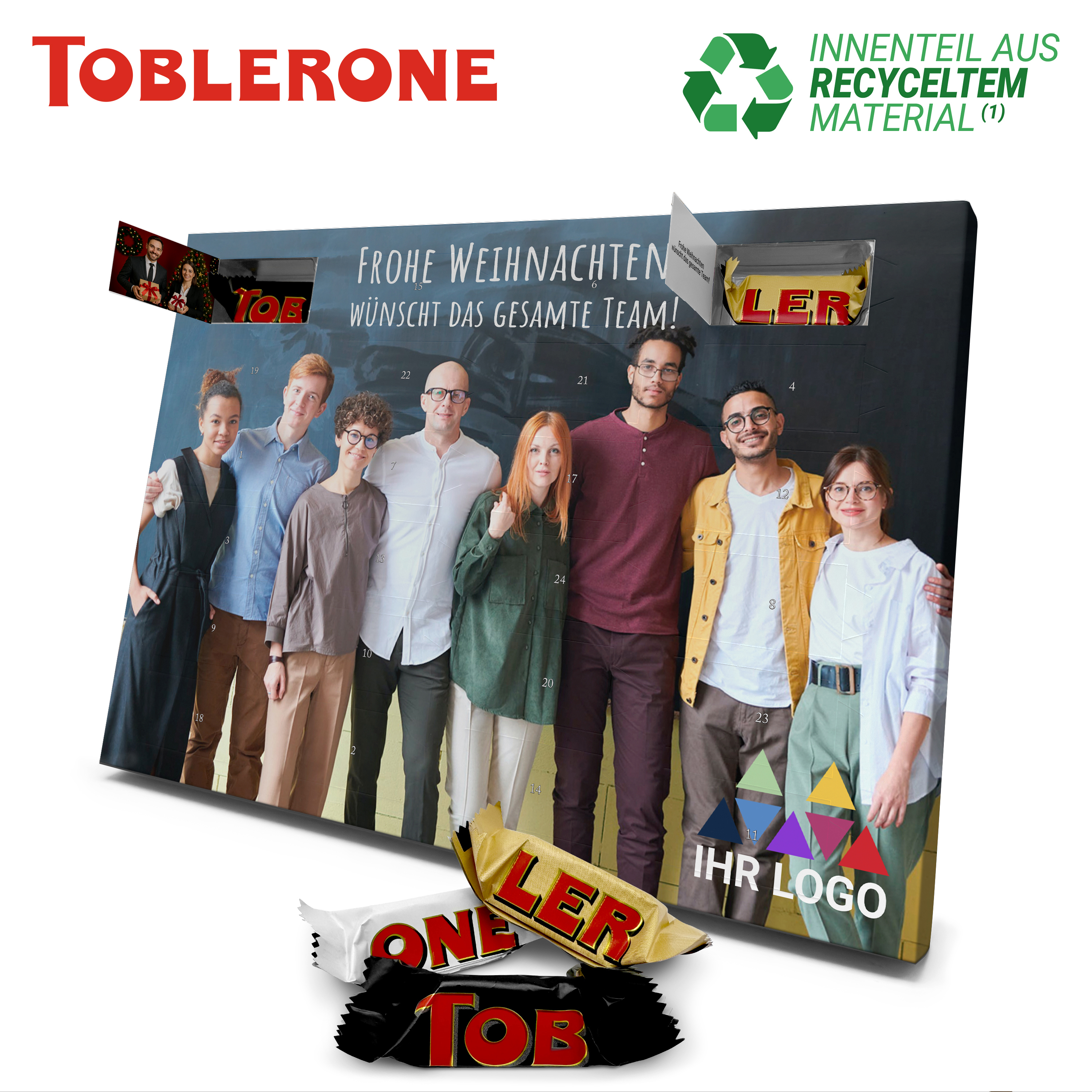 Toblerone Adventskalender