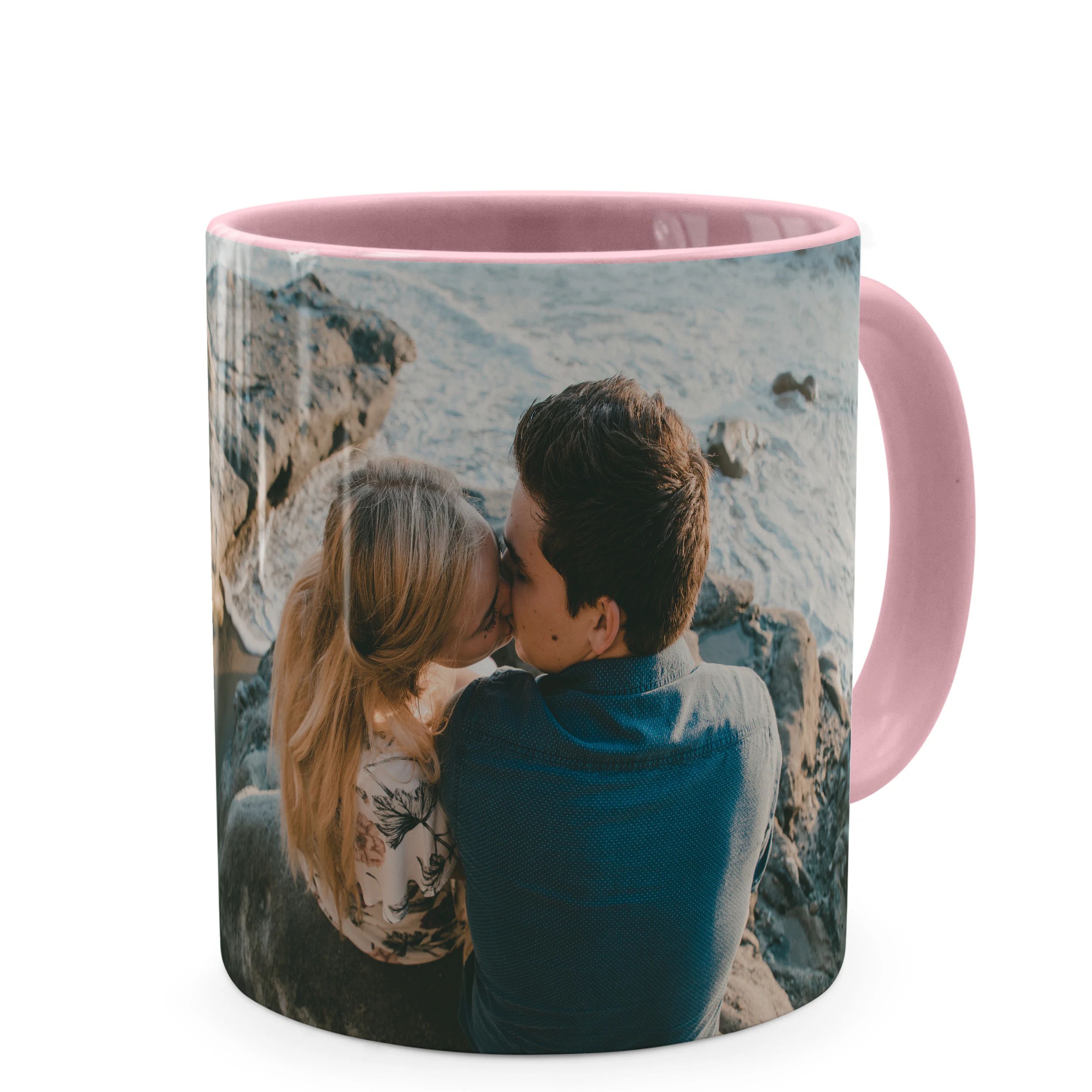 Zweifarbtasse Rosa