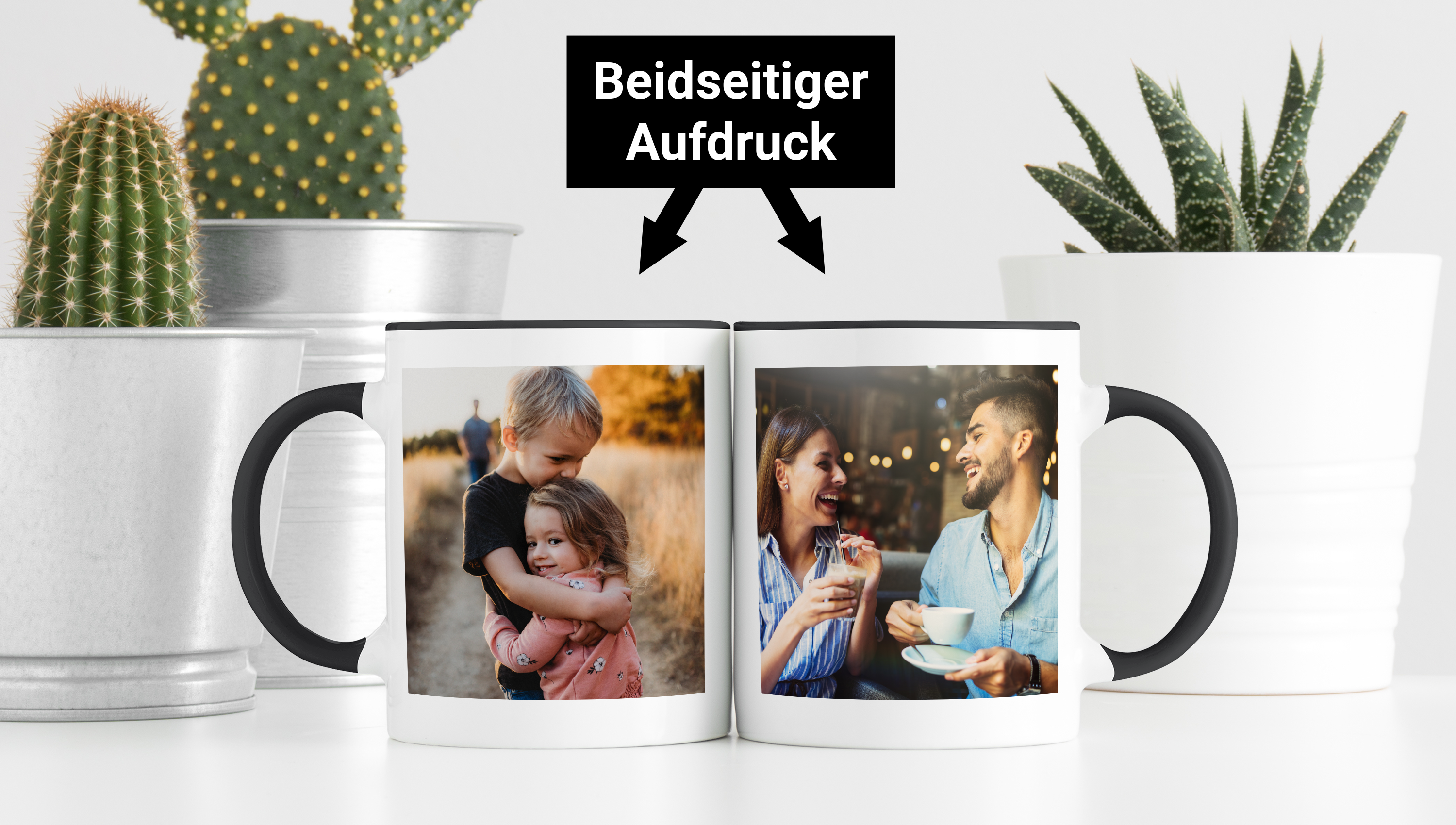 Fototasse Bunt - Farbige Tassen bedrucken lassen