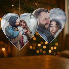 Weihnachtsbaumanhänger Herz