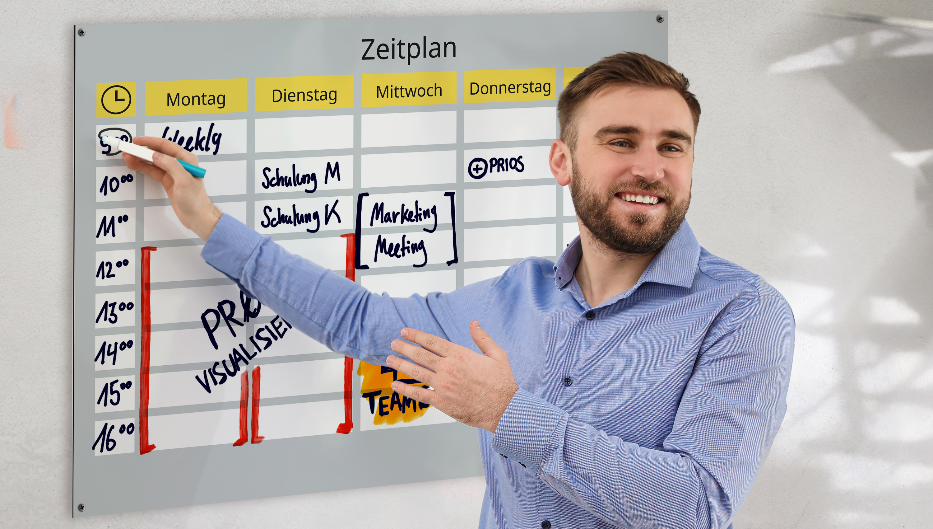 So einfach kannst du dein Whiteboard selber machen