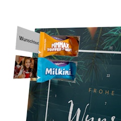 Namens-Adventskalender mit Milka