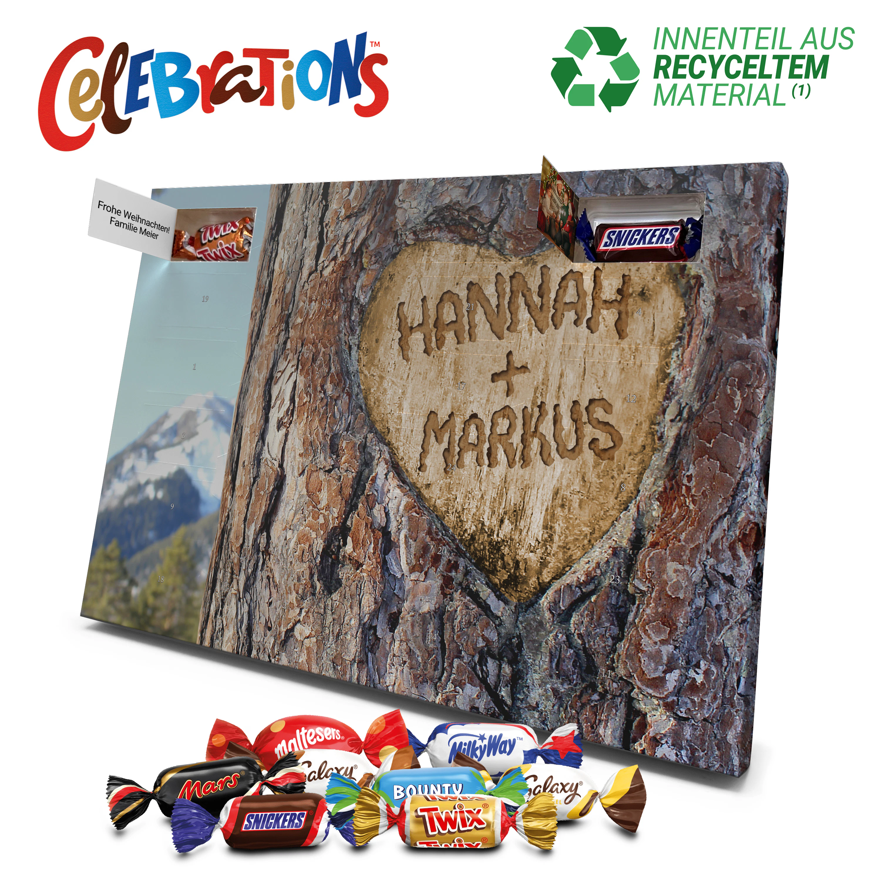 Celebrations Adventskalender Baumherz