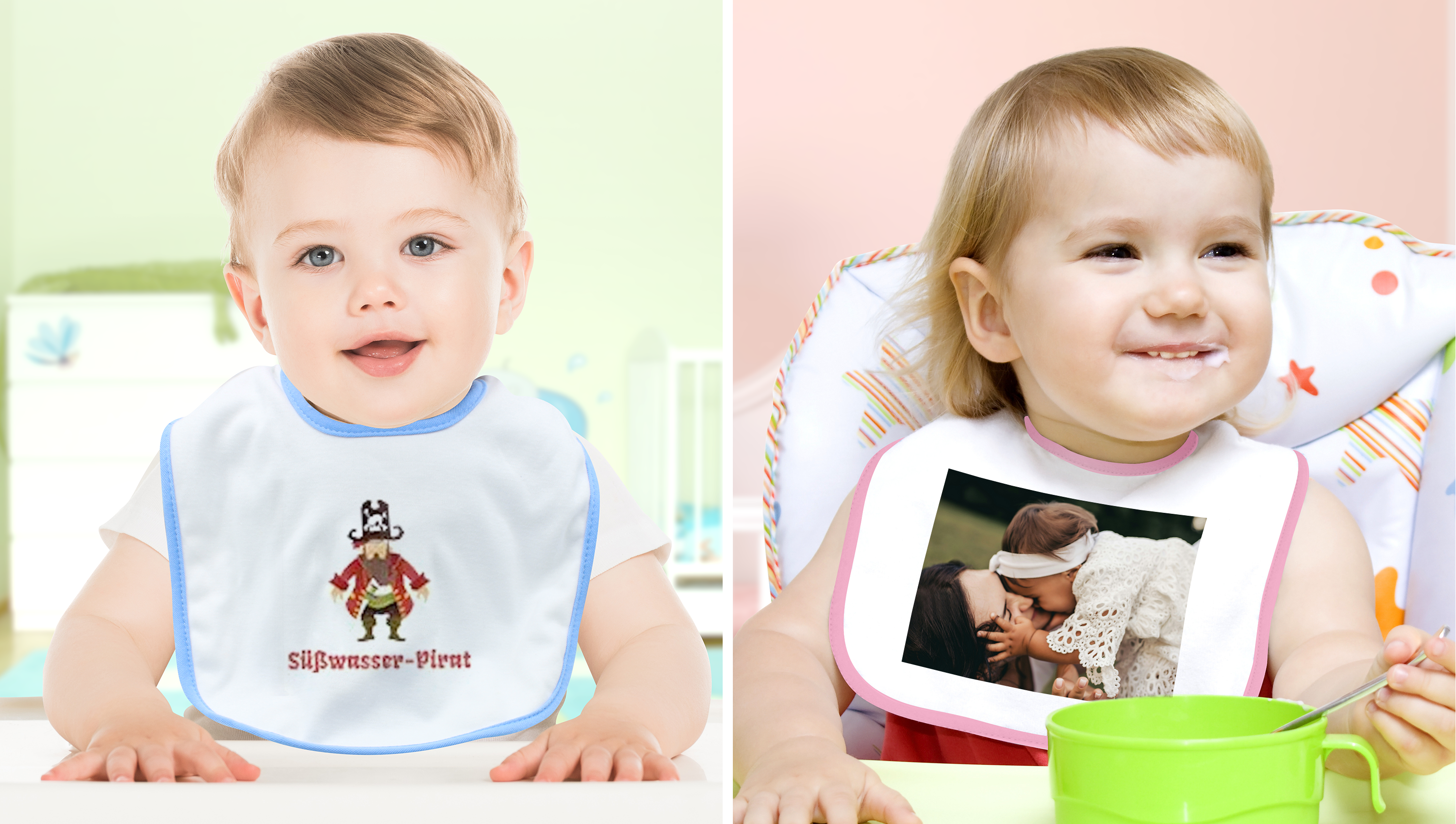 Babygeschenke mit Namen oder Foto personalisiert