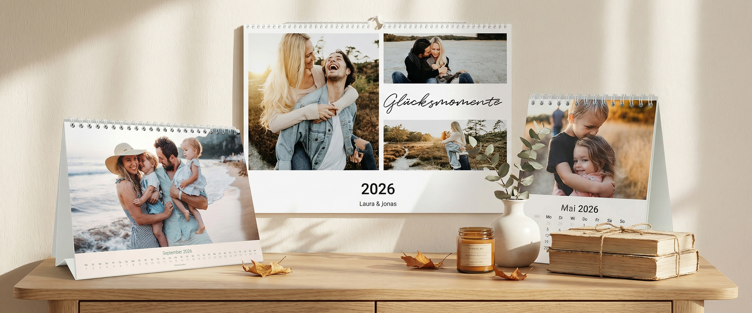 Monat für Monat mit deinen Lieblingsfotos