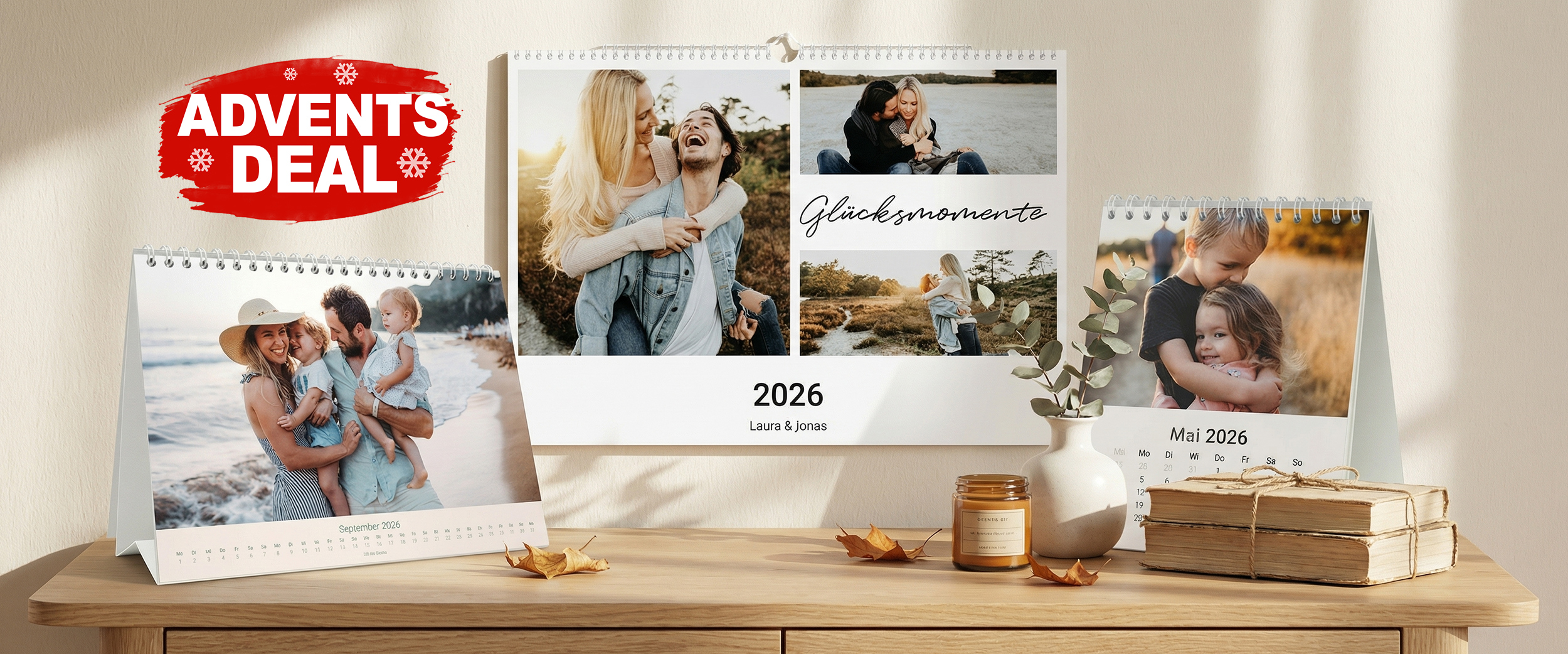 Monat für Monat mit deinen Lieblingsfotos