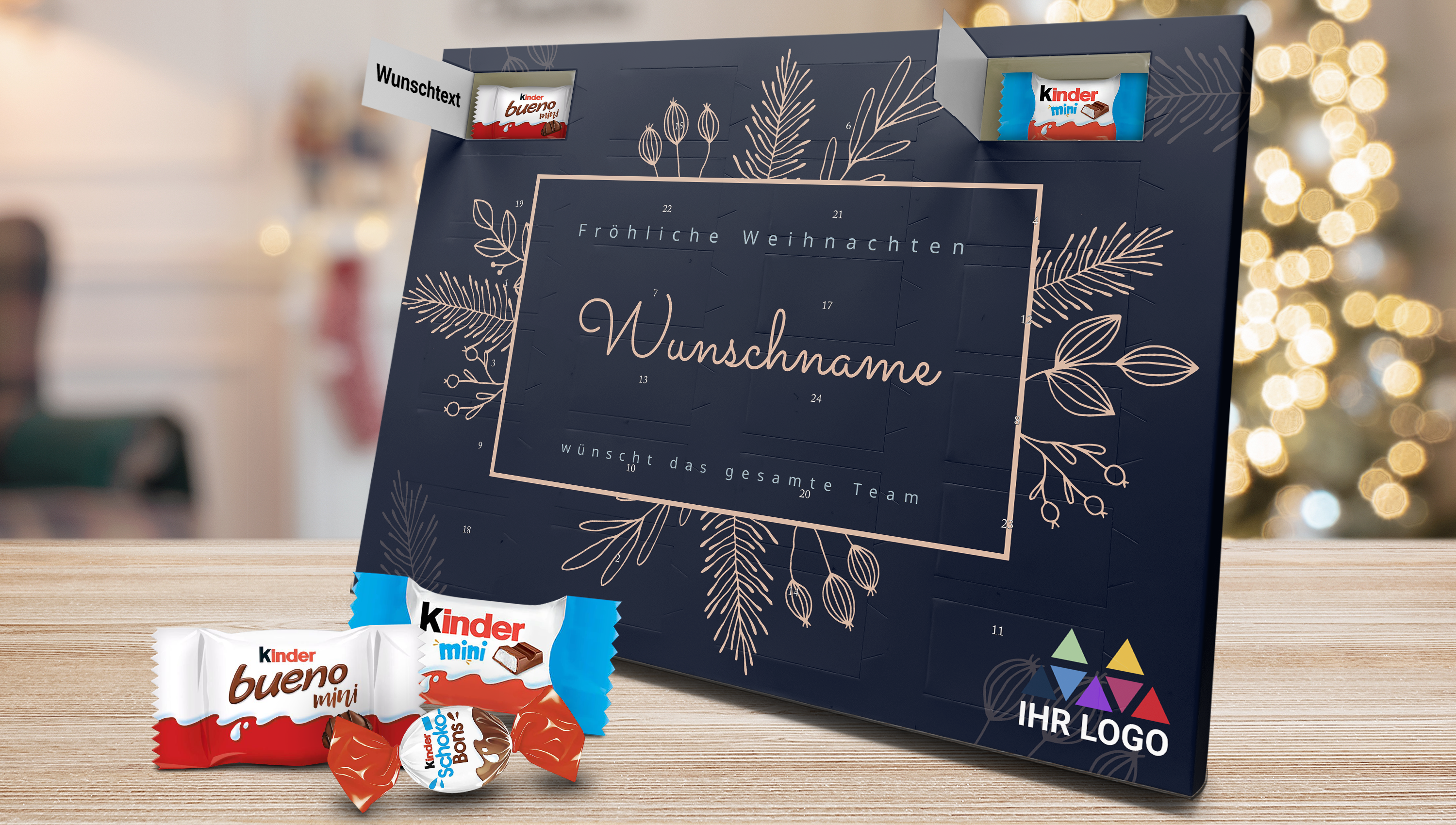 Adventskalender im Corporate Design - Individualität, die begeistert!
