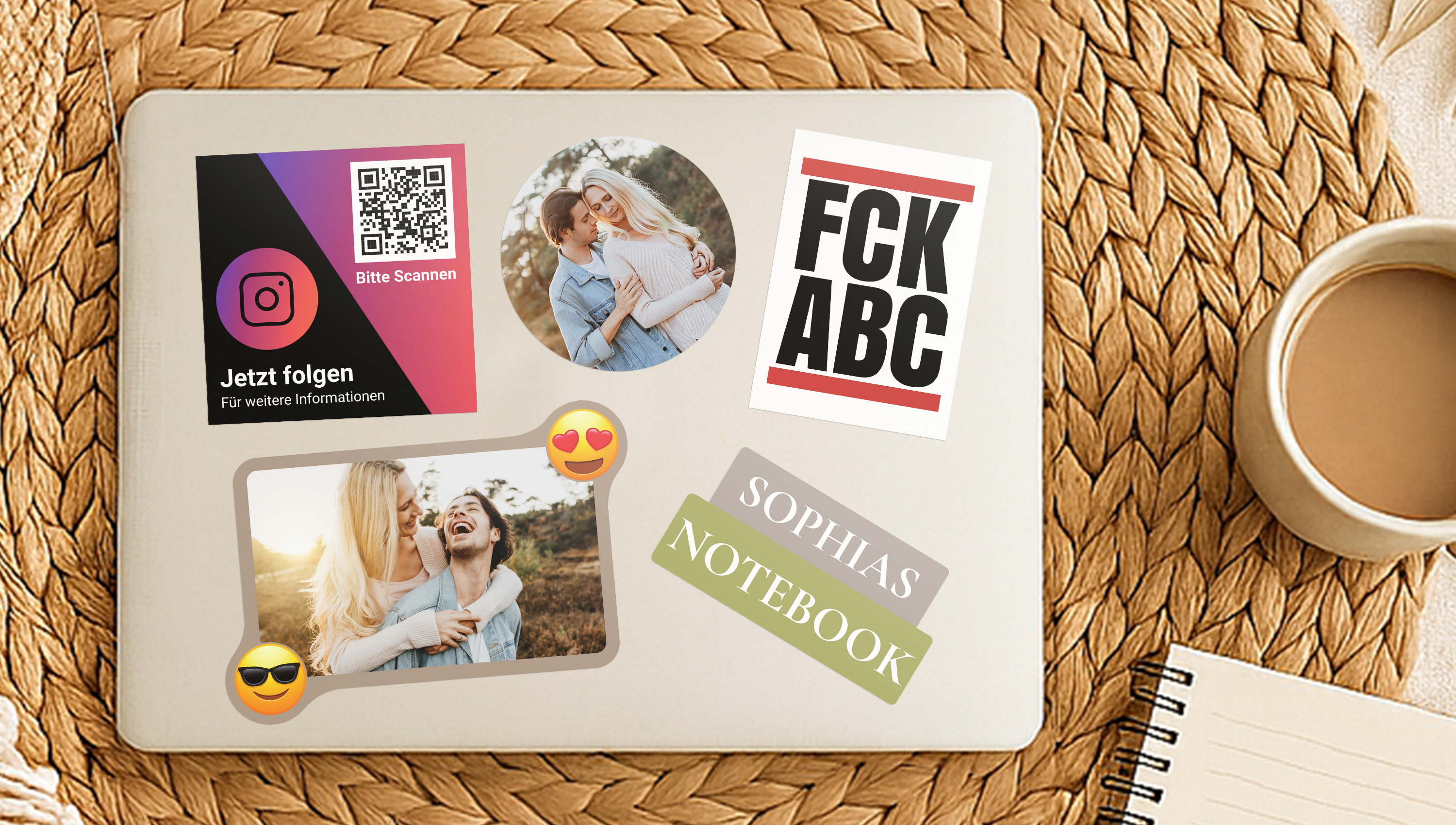 Bild als Aufkleber gestalten & bestellen 