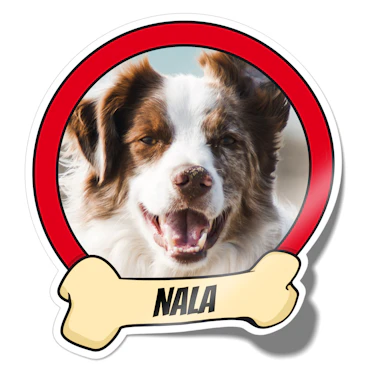 Hundeaufkleber