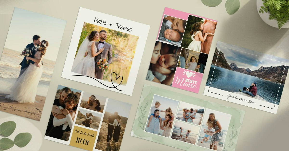 Postkarten drucken lassen & selbst gestalten | PrintPlanet