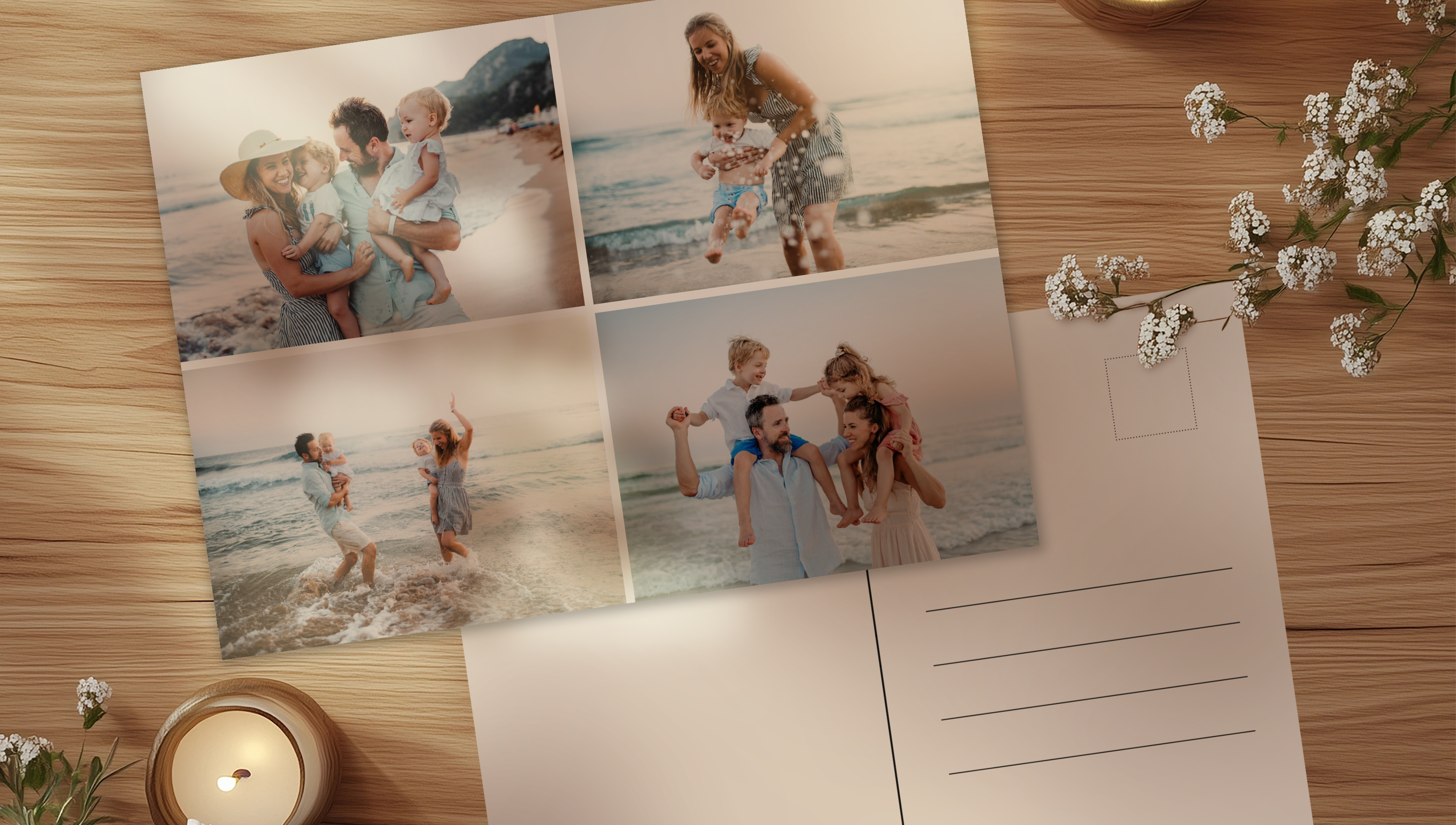 Fotopostkarten drucken und Freude verschicken