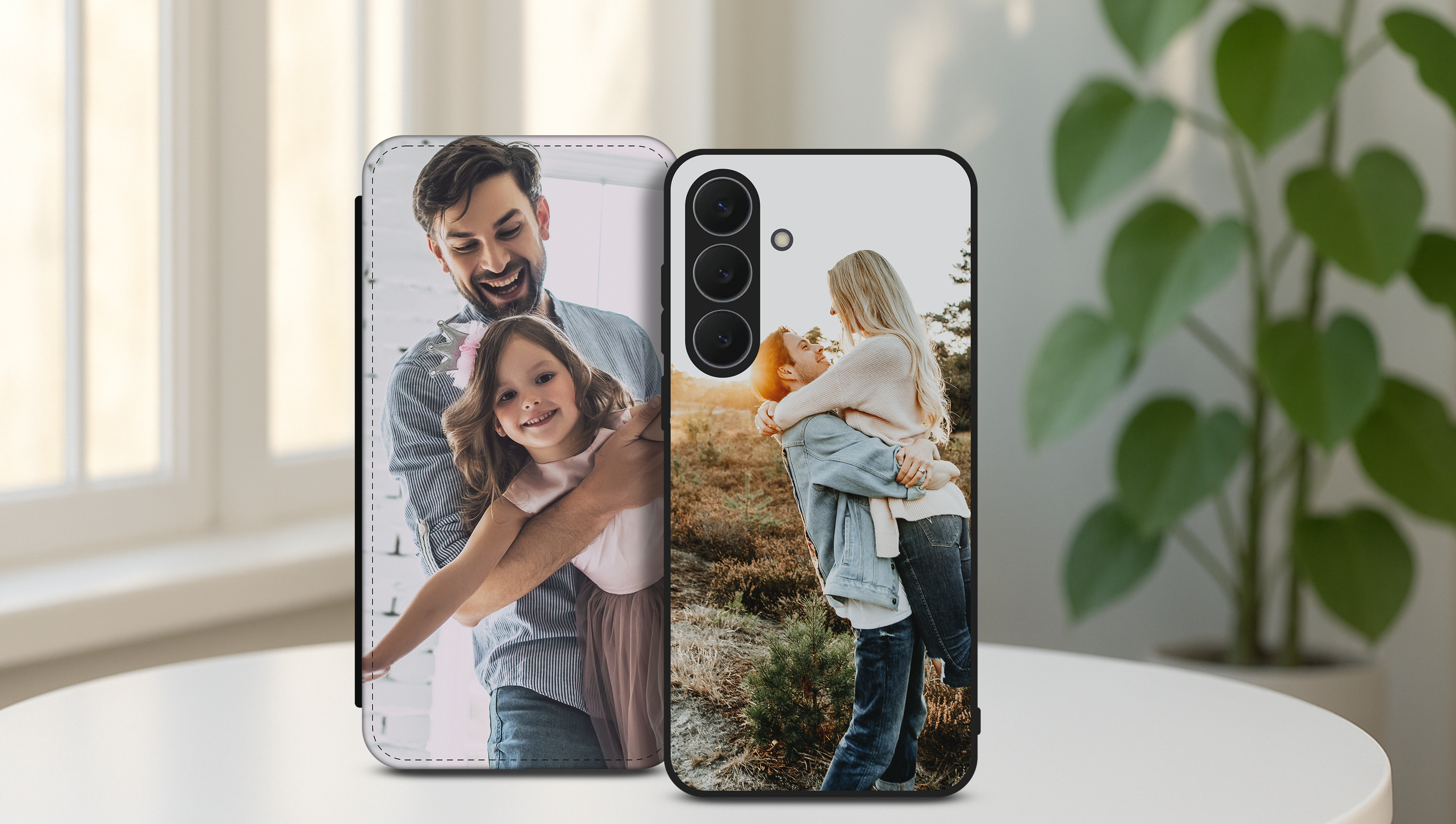 Deine Samsung Galaxy S25 FE Hülle mit Fotos, Namen oder Text