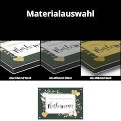 Alu-Dibond Weiß 3 mm mit Anti-Graffiti-Schicht