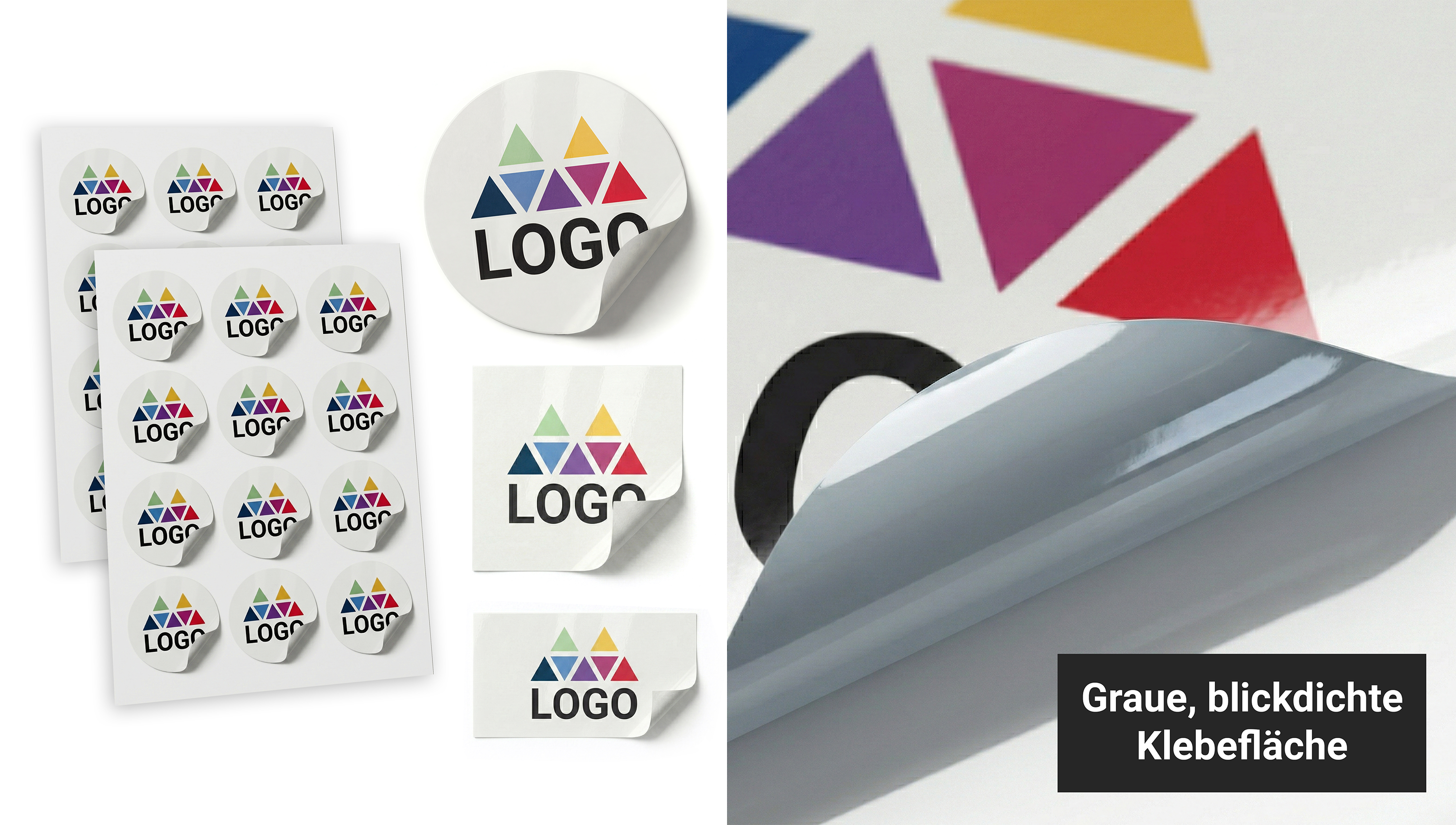 Klebeetiketten im Einsatz für private & gewerbliche Einsatzgebiete