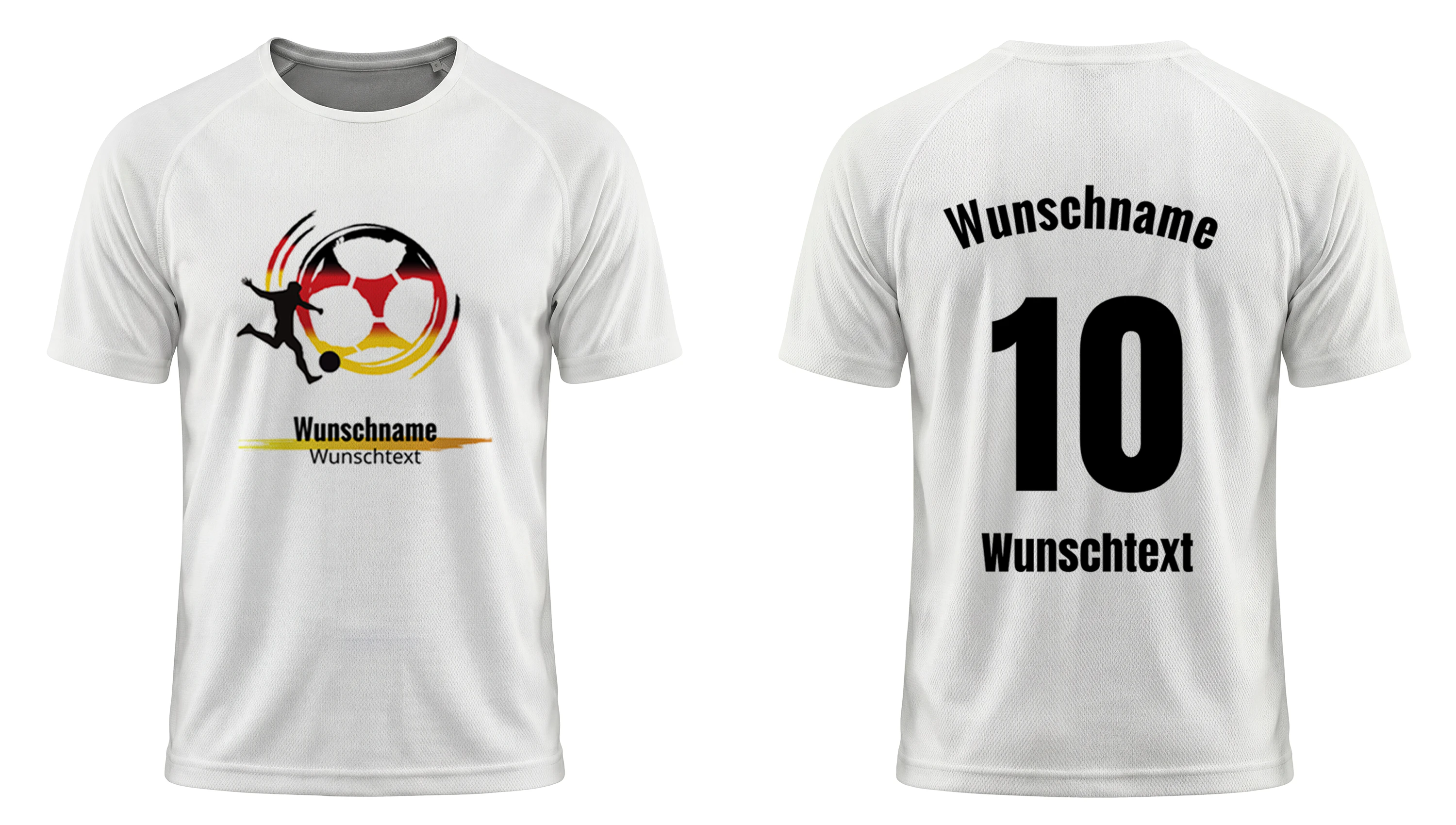 Personalisiertes Deutschland-Fussballshirt bedrucken - das Geschenk zur WM 2026