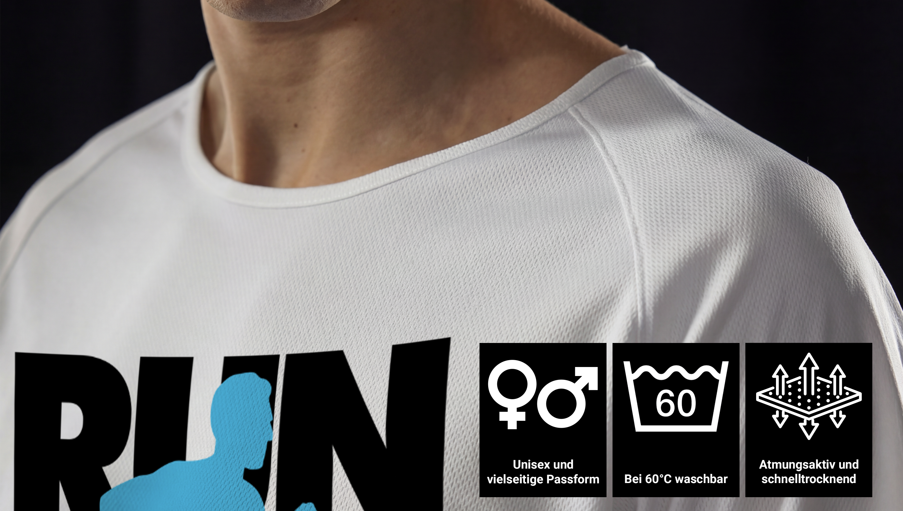 Personalisiertes Funktionsshirt bedrucken für Herren & Damen