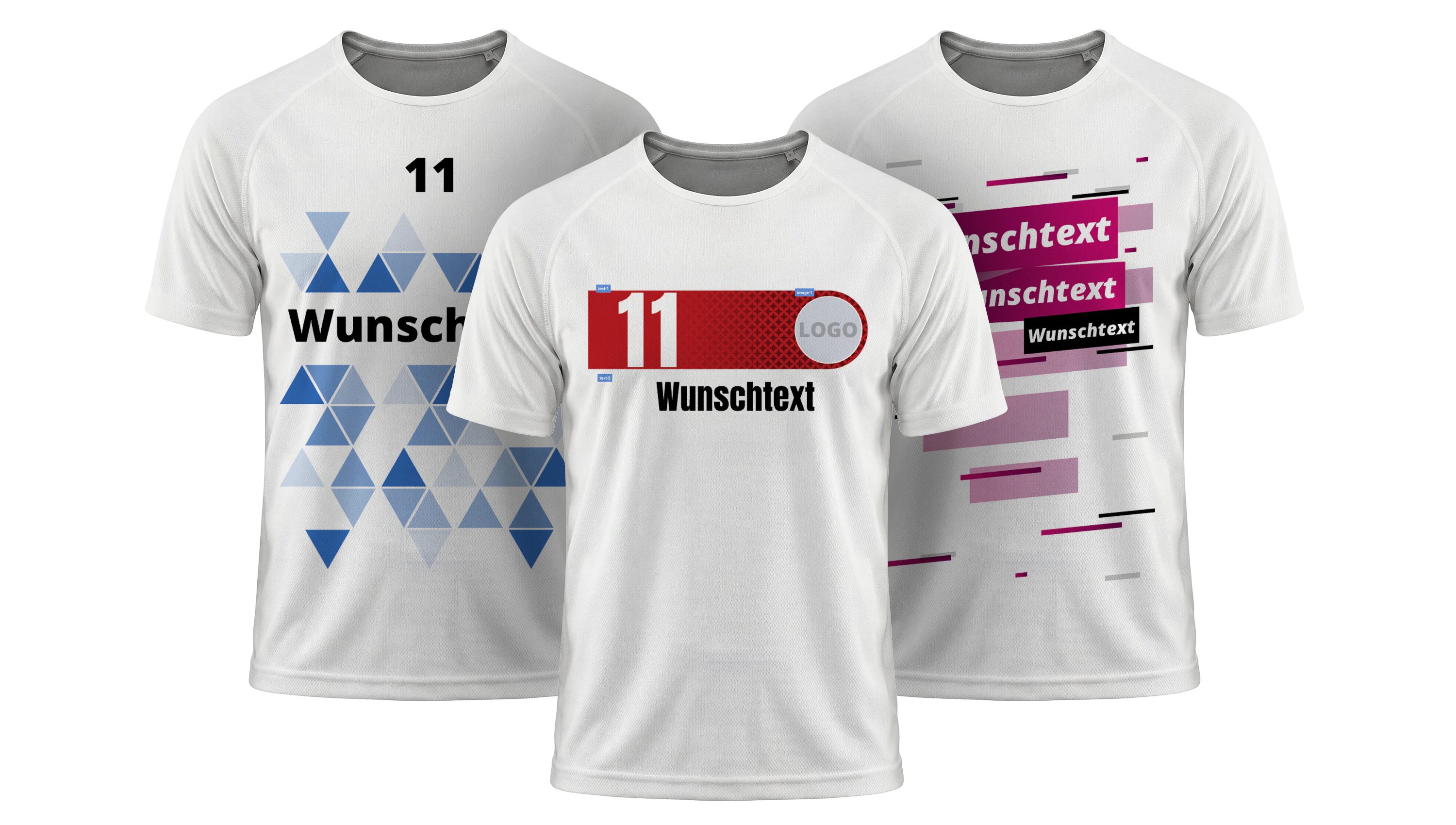 Fußball T-Shirt bedrucken - Dein Mannschaftstrikot & Fußballoutfit