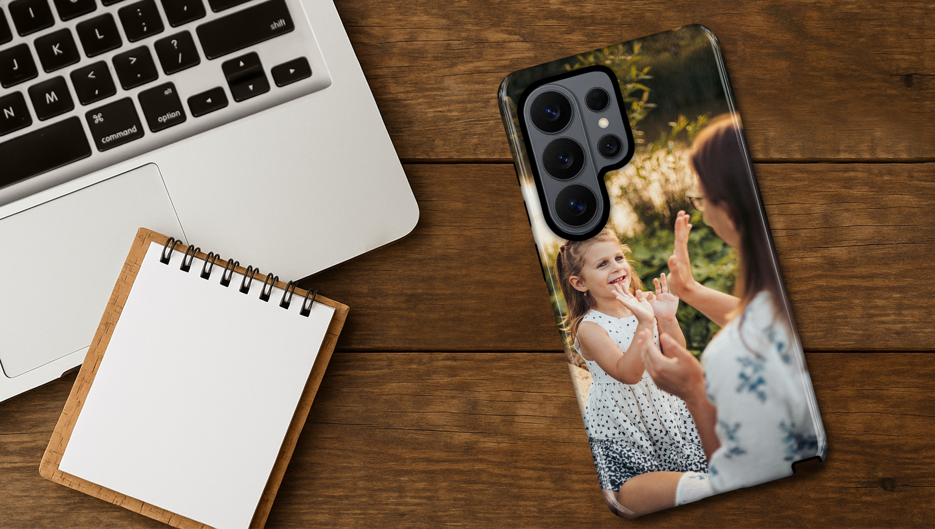 Personalisierte Samsung Galaxy S26 Ultra Schutzhülle mit Foto oder Namen