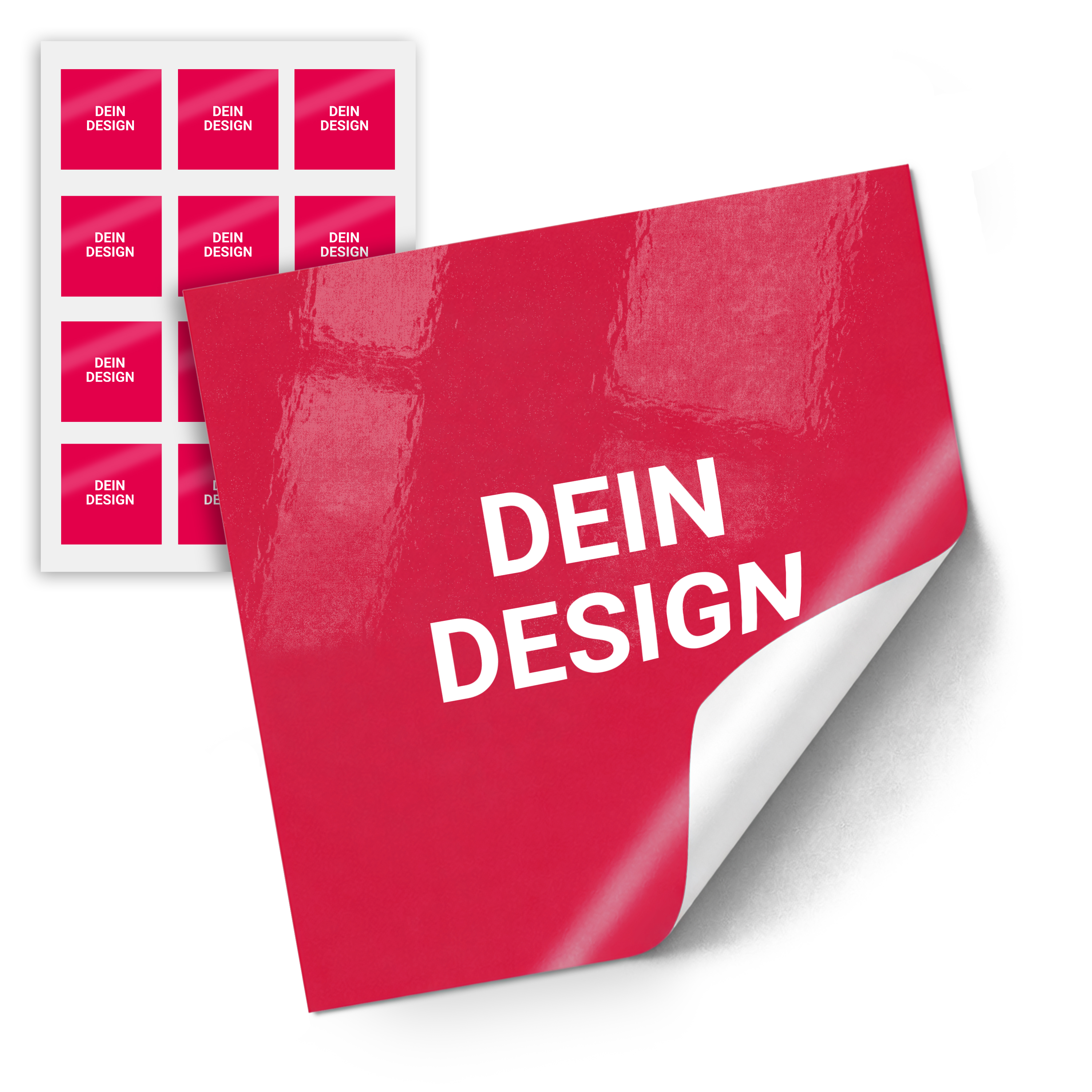 Etiketten Quadratisch