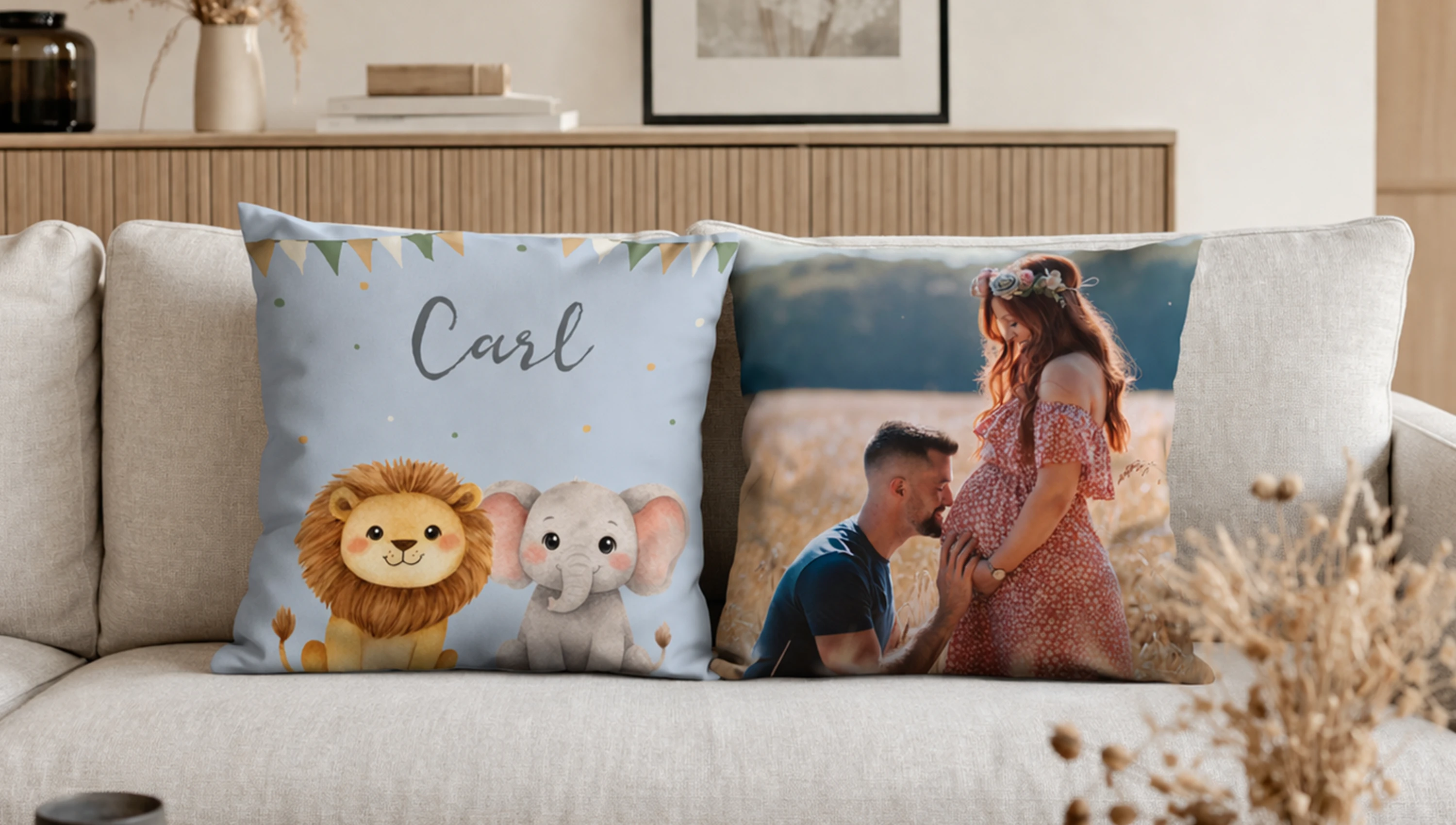 Kissen bedrucken lassen - Von Collage bis Panorama-Foto