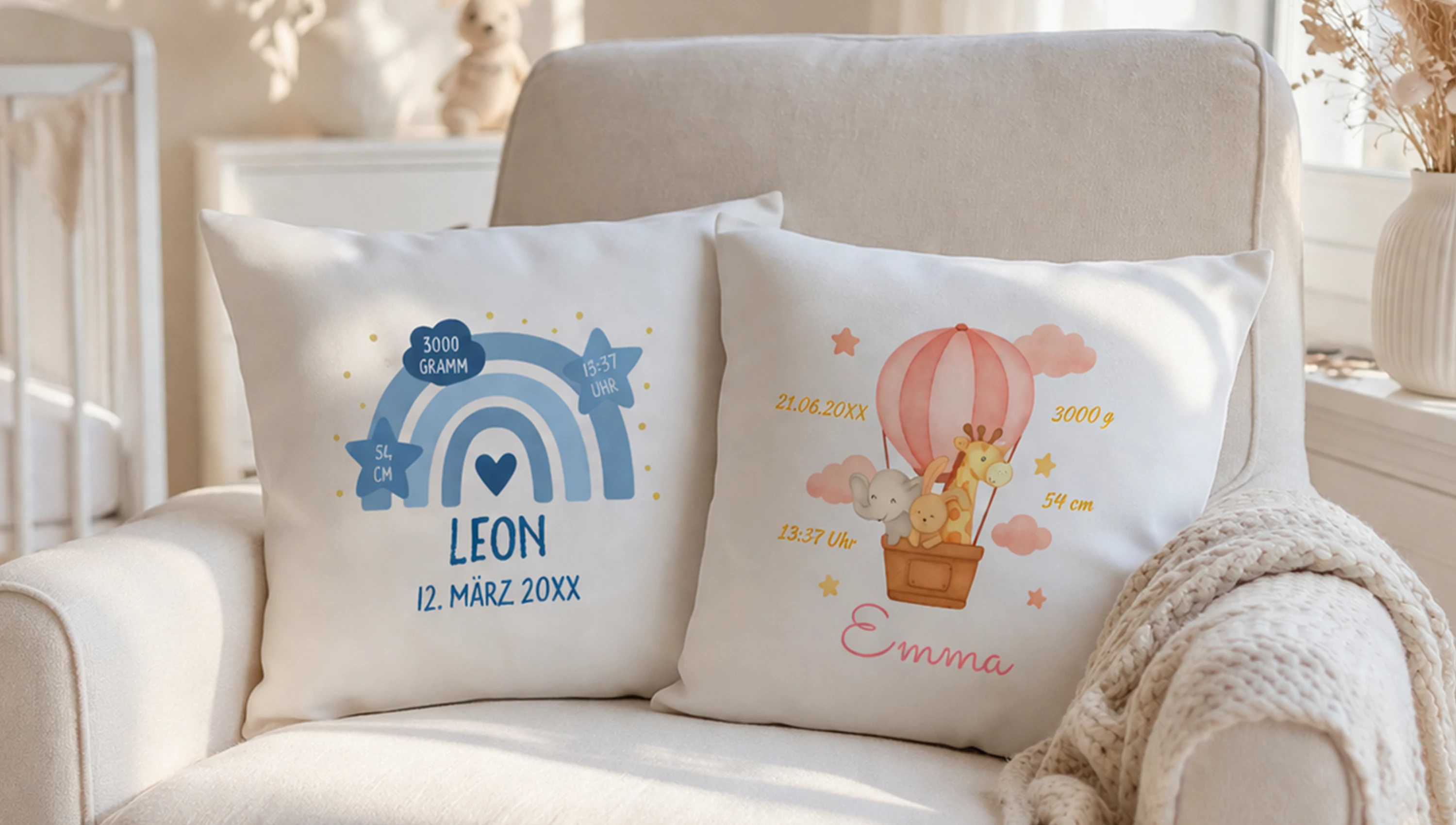 Kissen mit Foto selbst gestalten und online bestellen