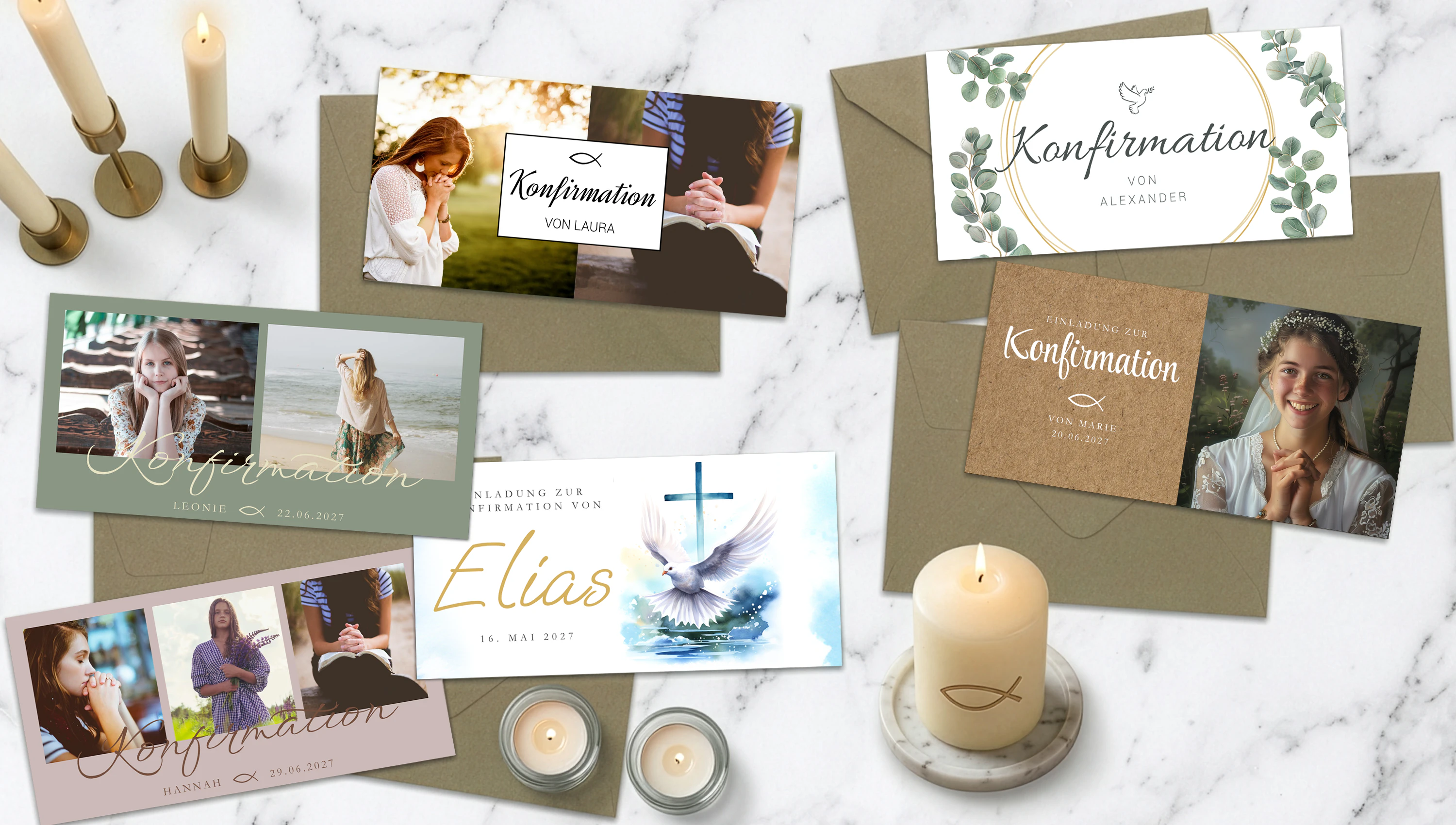 Konfirmationskarten erstellen: Was steht auf einer Karte zur Konfirmation?