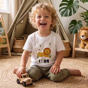 Kinder Shirt mit Namen