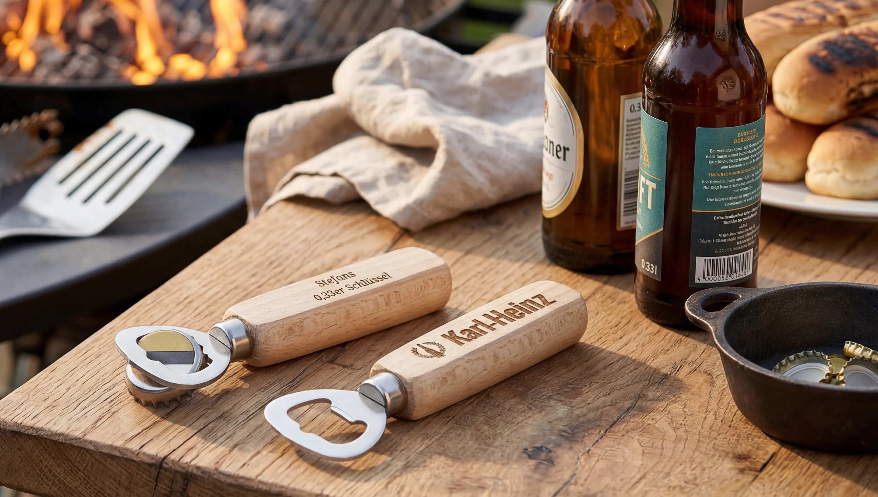 Ideen für die Grillparty: Grillgeschenke bedrucken