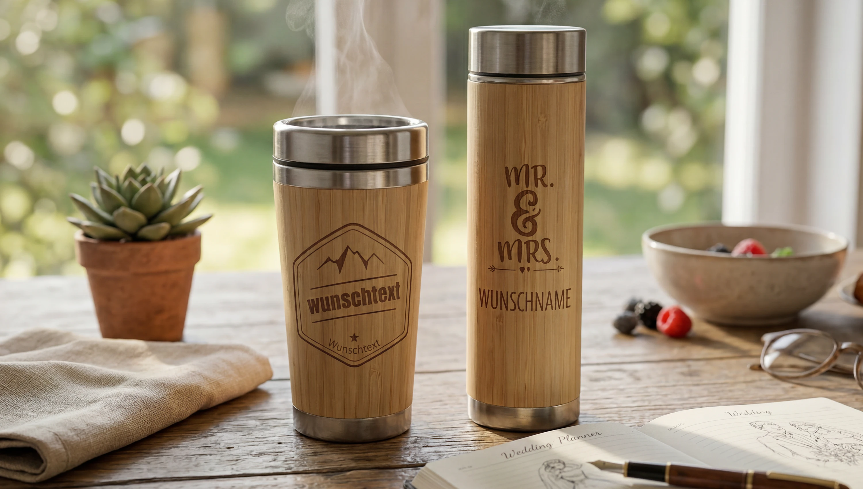 Individuelle Geschenke aus Holz selbst gestalten