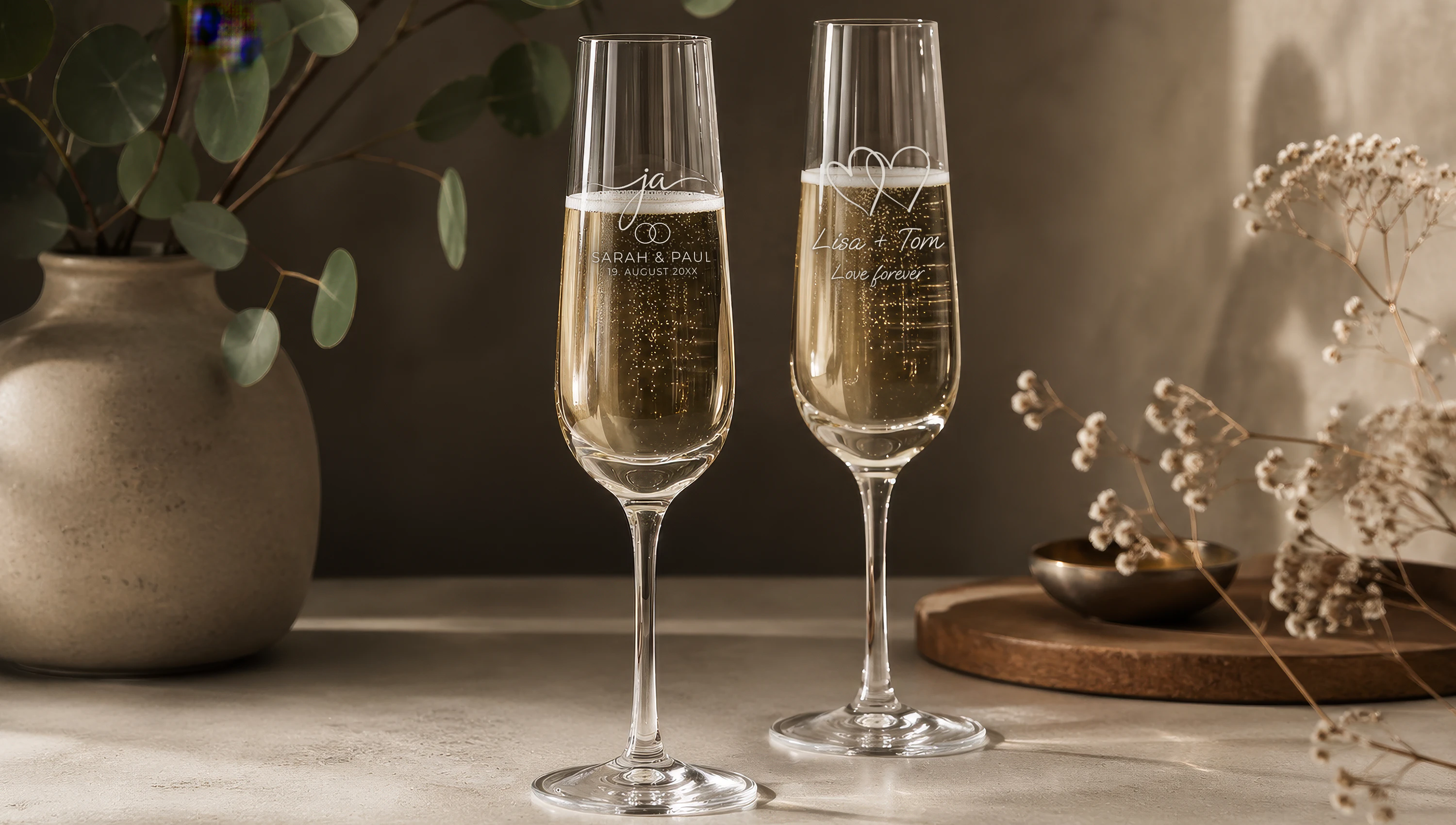 Romantische Geschenke - Liebesgeschenk mit Namen