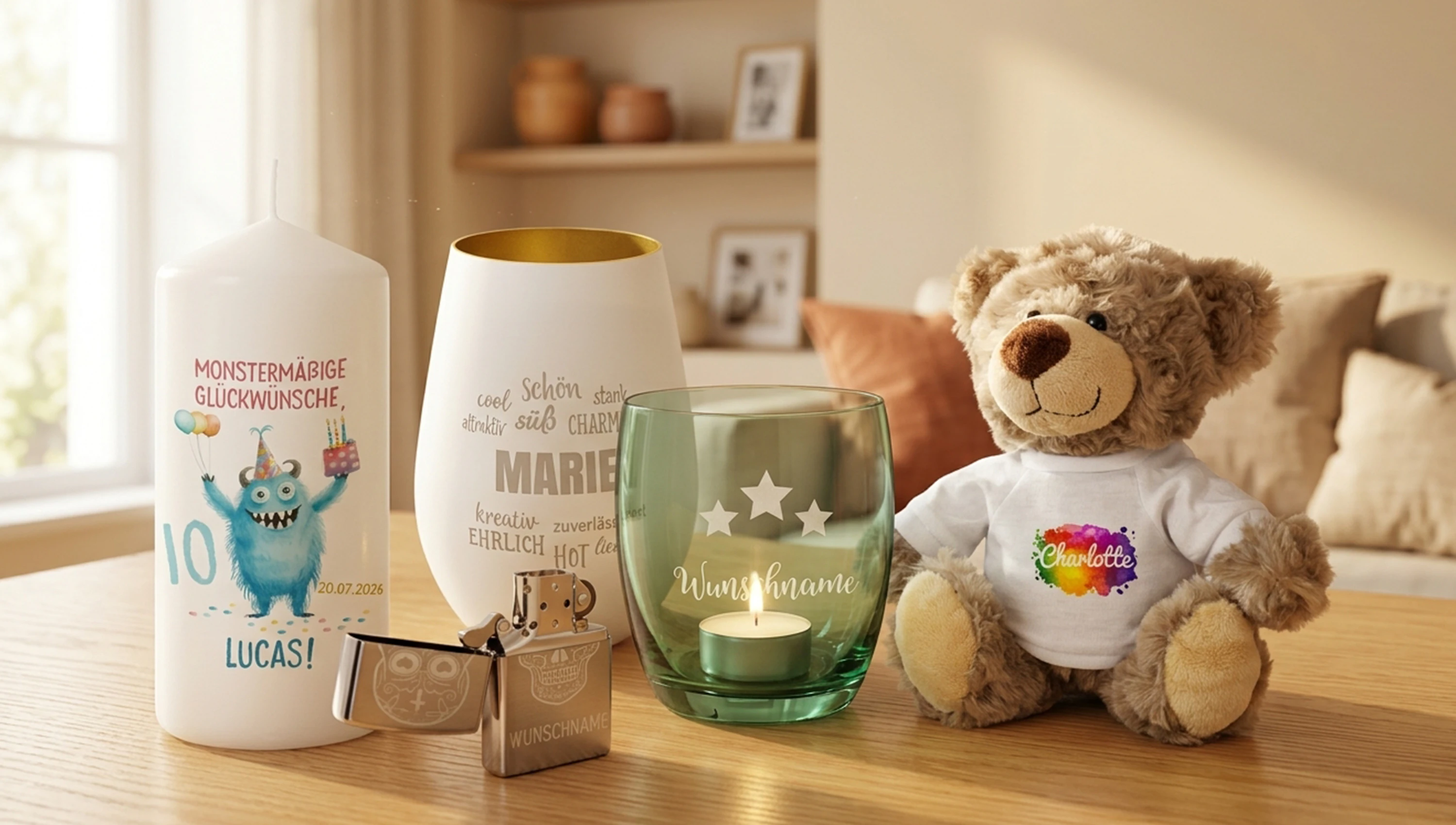 Personalisierte Geschenke zum Geburtstag für Kinder
