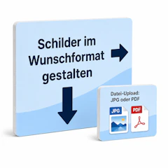 Schilder selbst gestalten