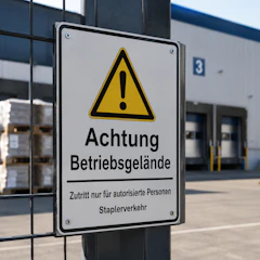 Warnschilder