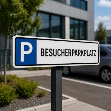 Parkplatzschild drucken