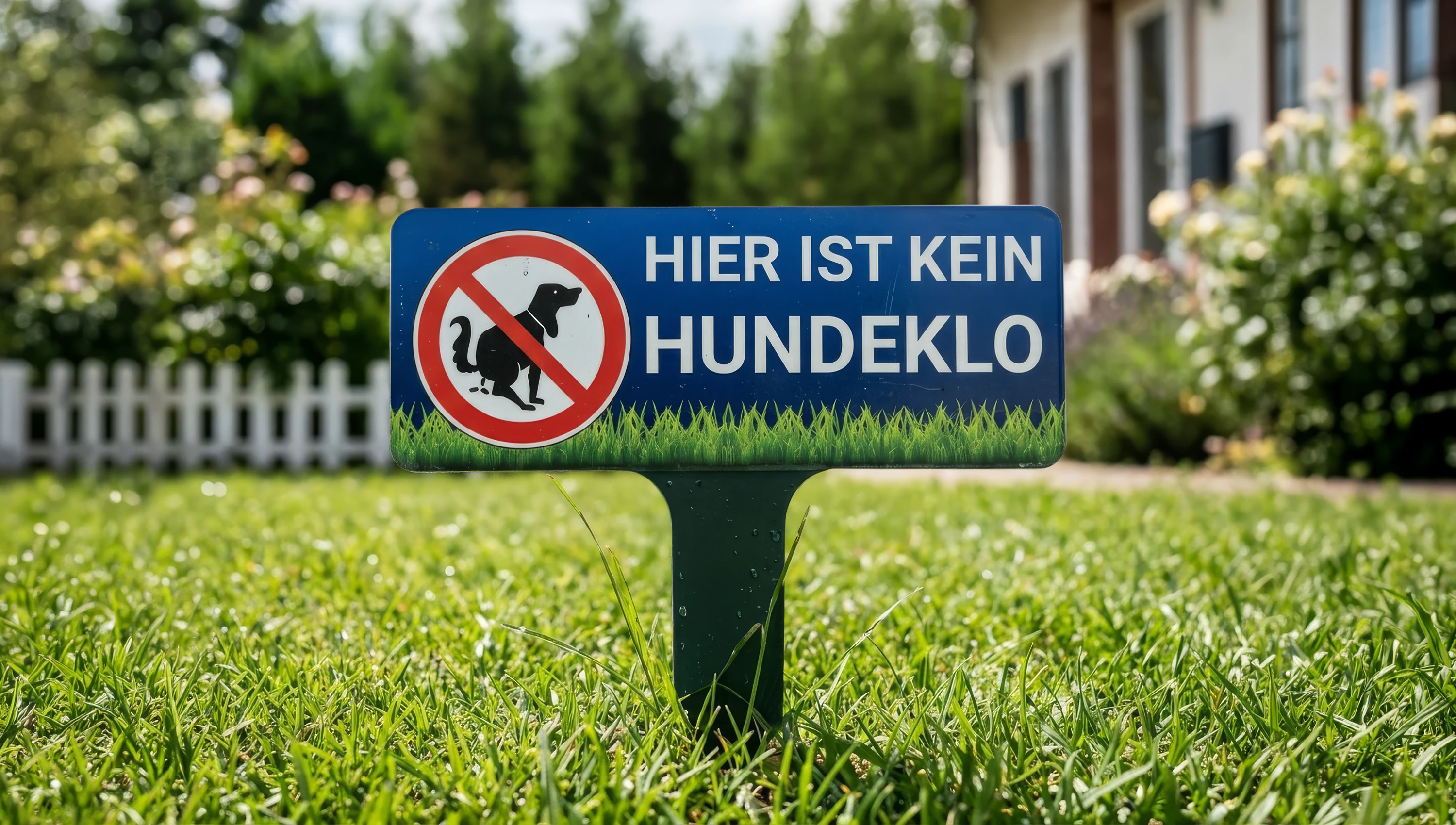 Schilder zum Stecken gestalten, die genau zu dir passen