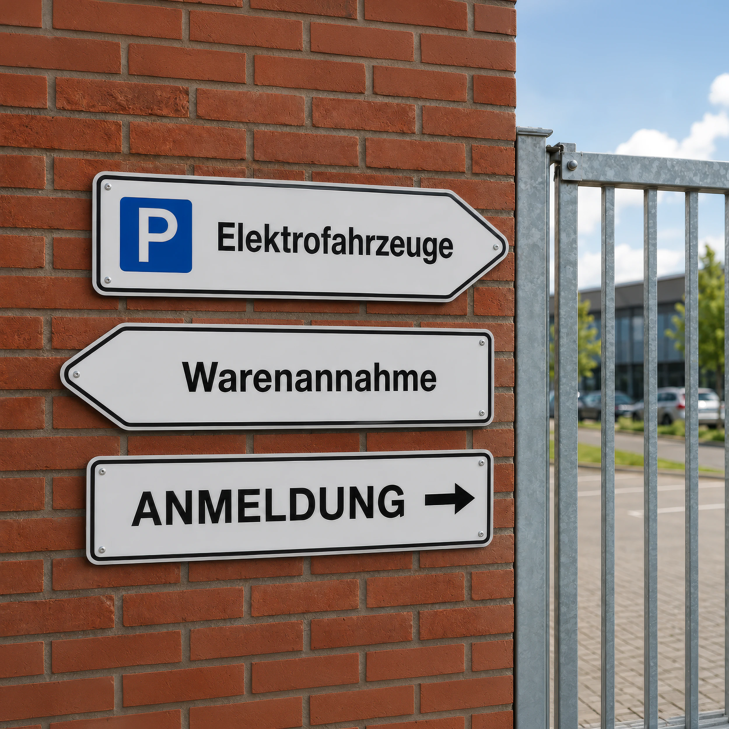 Wegweiser Schilder